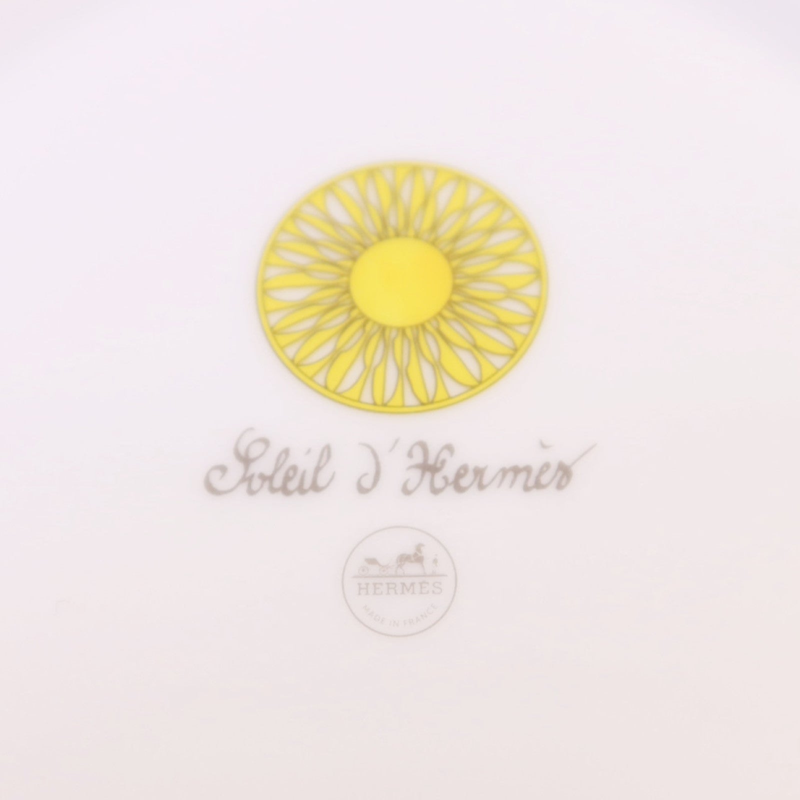 HERMES 陶瓷Soleil d’Hermes Dessert Plate n°2 x2pcs甜點拼盤套裝