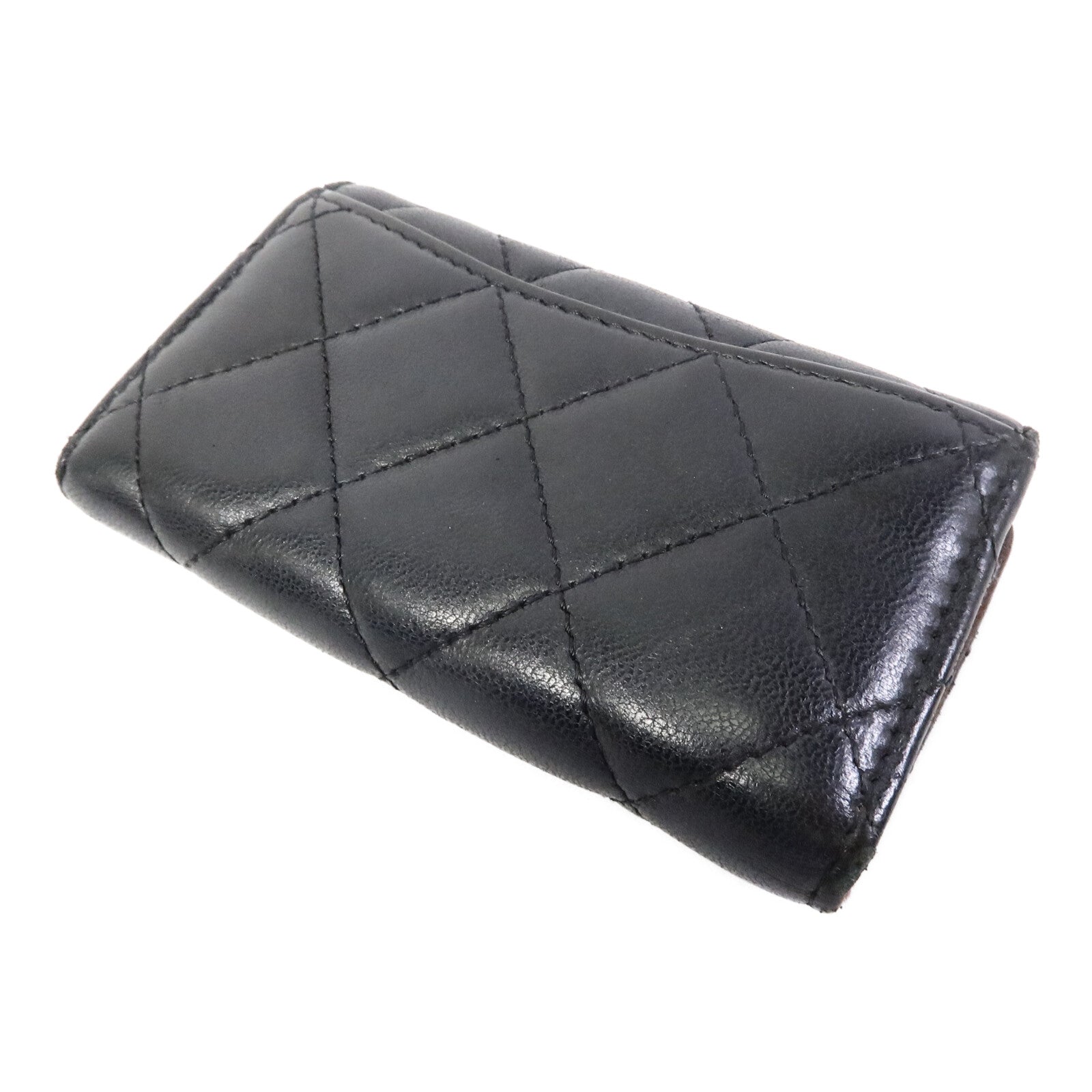 CHANEL 羊皮皮革Key Holder鑰匙包