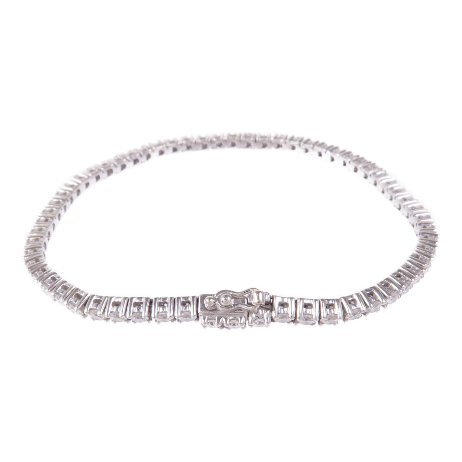 JEWELRY Diamond Bracelet 18K White Gold