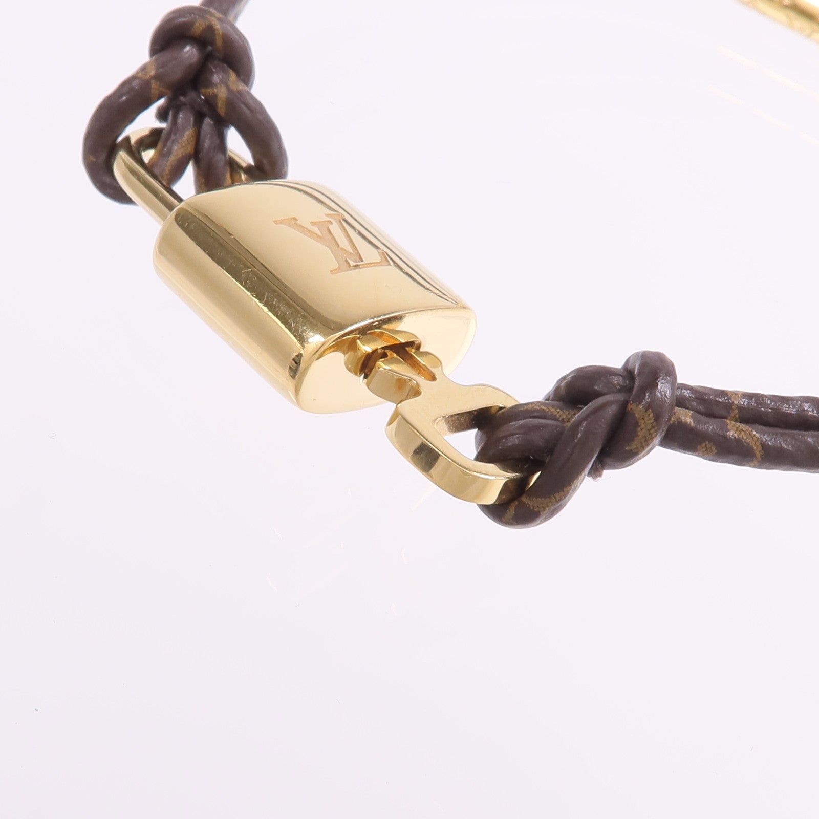 LOUIS VUITTON 金屬/Monogram Lock It Again Bracelet手鐲