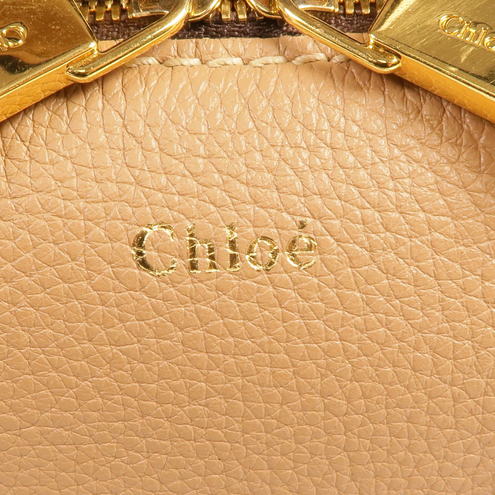 Chloe 牛皮皮革Small Daria Bag金扣手挽肩背兩用袋