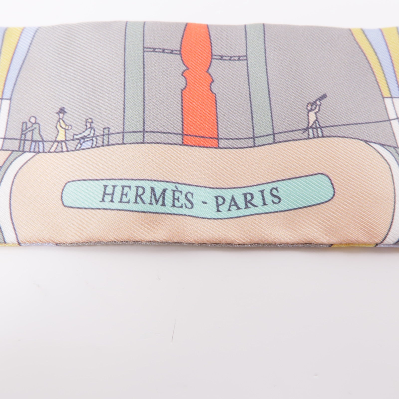 HERMES 絲質Twilly絲巾
