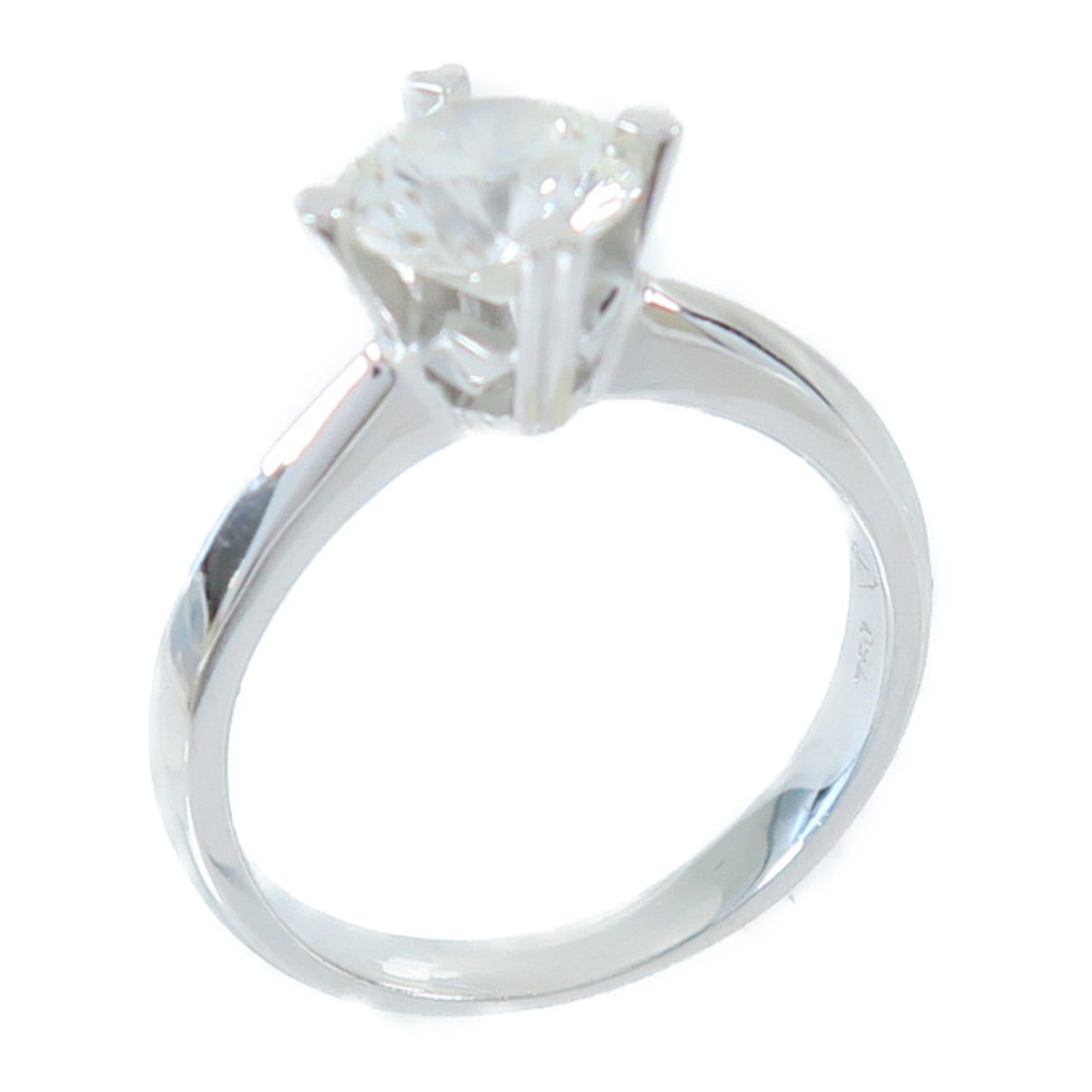 JEWELRY 【激減優惠】18K白金Ring1.20ct鑽石戒指US#5