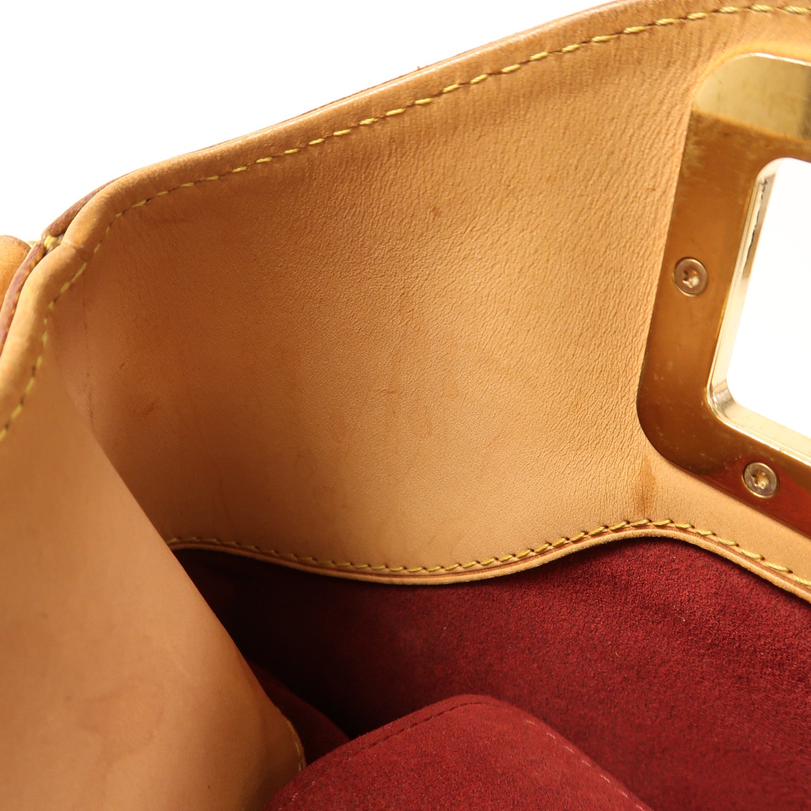 LOUIS VUITTON LV GHW Judy MM 2 Way Bag M40255 Monogram Multicolore White