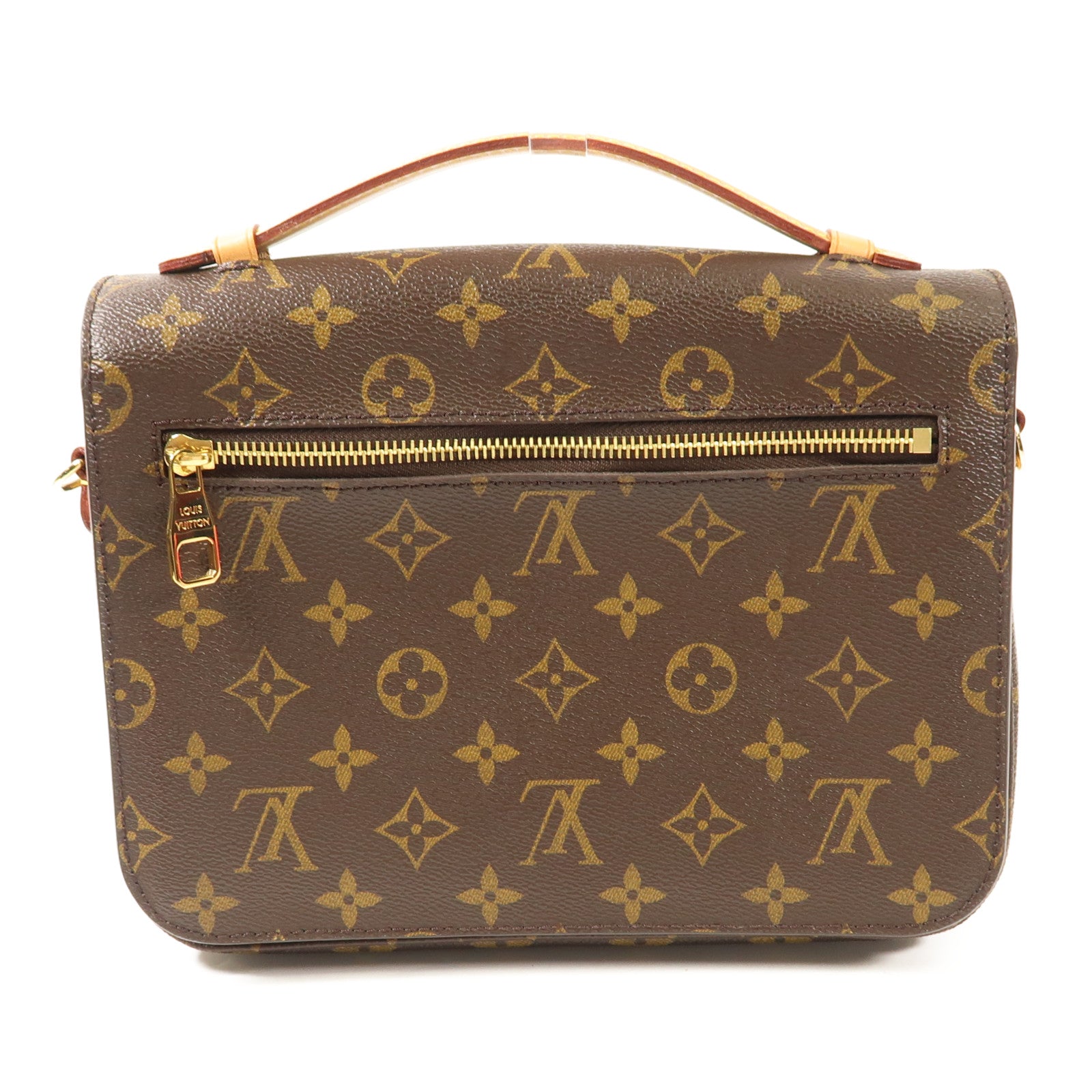 LOUIS VUITTON Monogram Pochette Metis MM金扣手挽肩背兩用袋