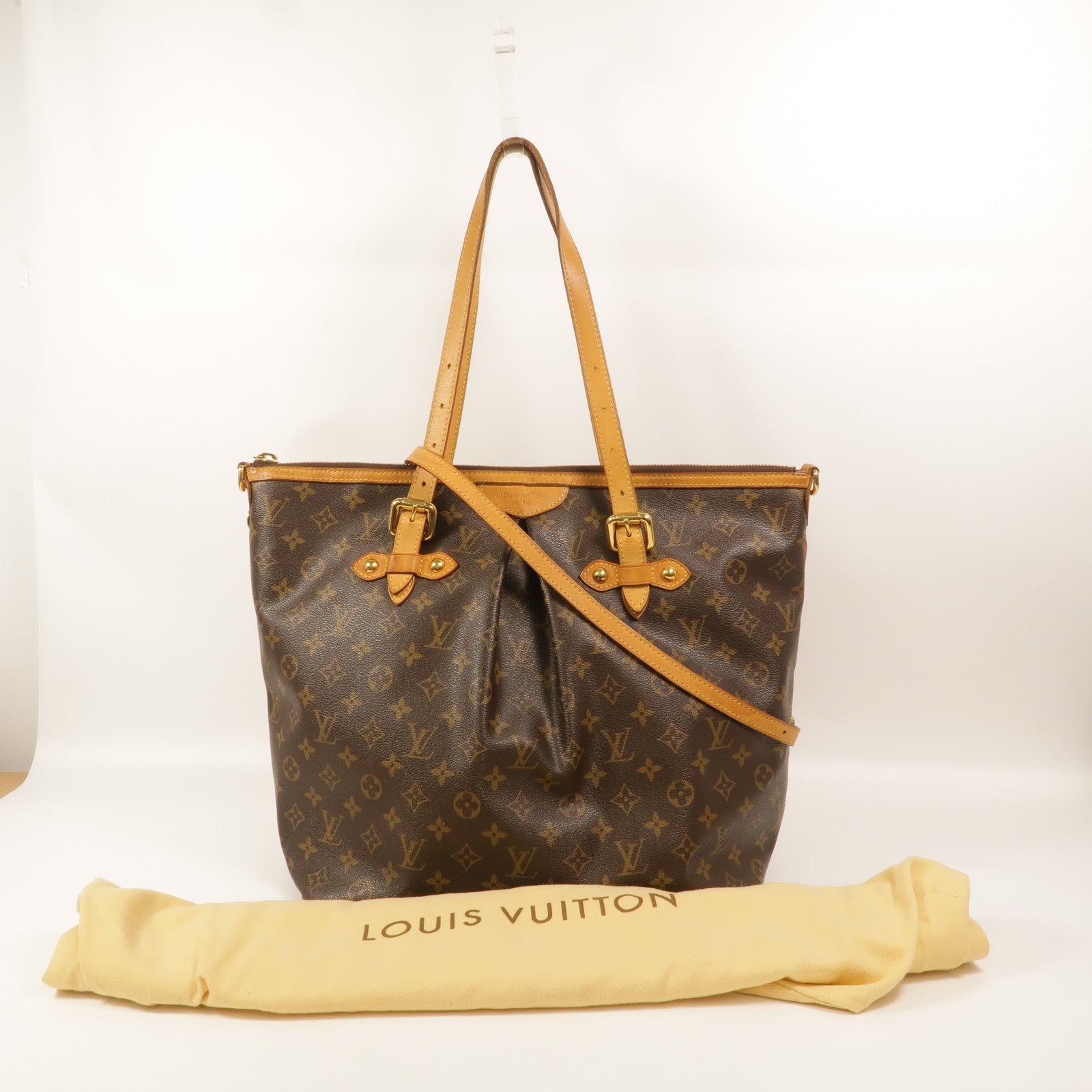 LOUIS VUITTON Monogram Palermo GM手挽肩背兩用袋