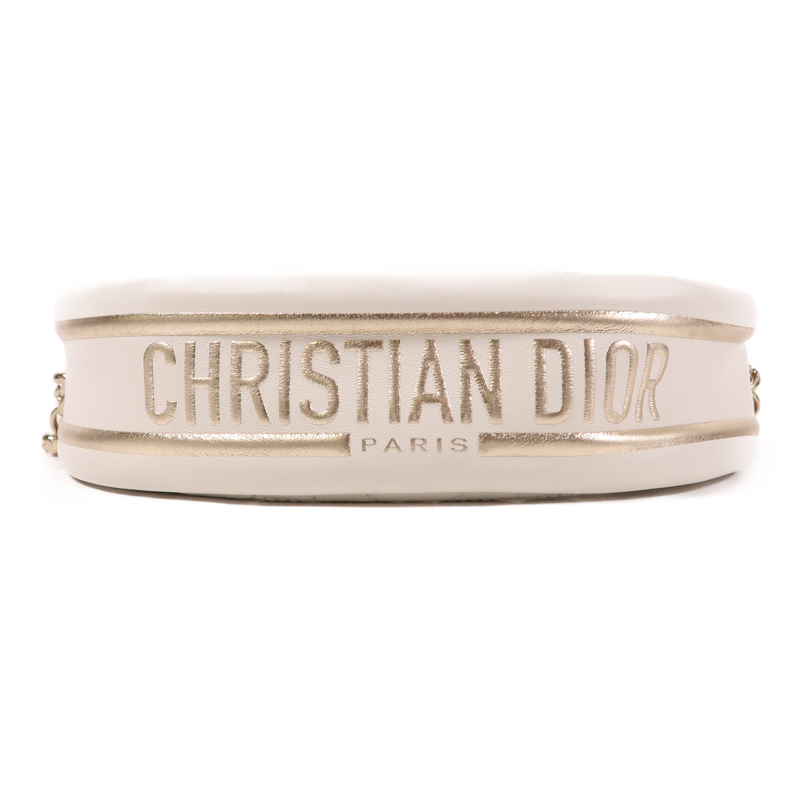Dior 羊皮皮革2 Way Shoulder金扣手挽肩背兩用袋