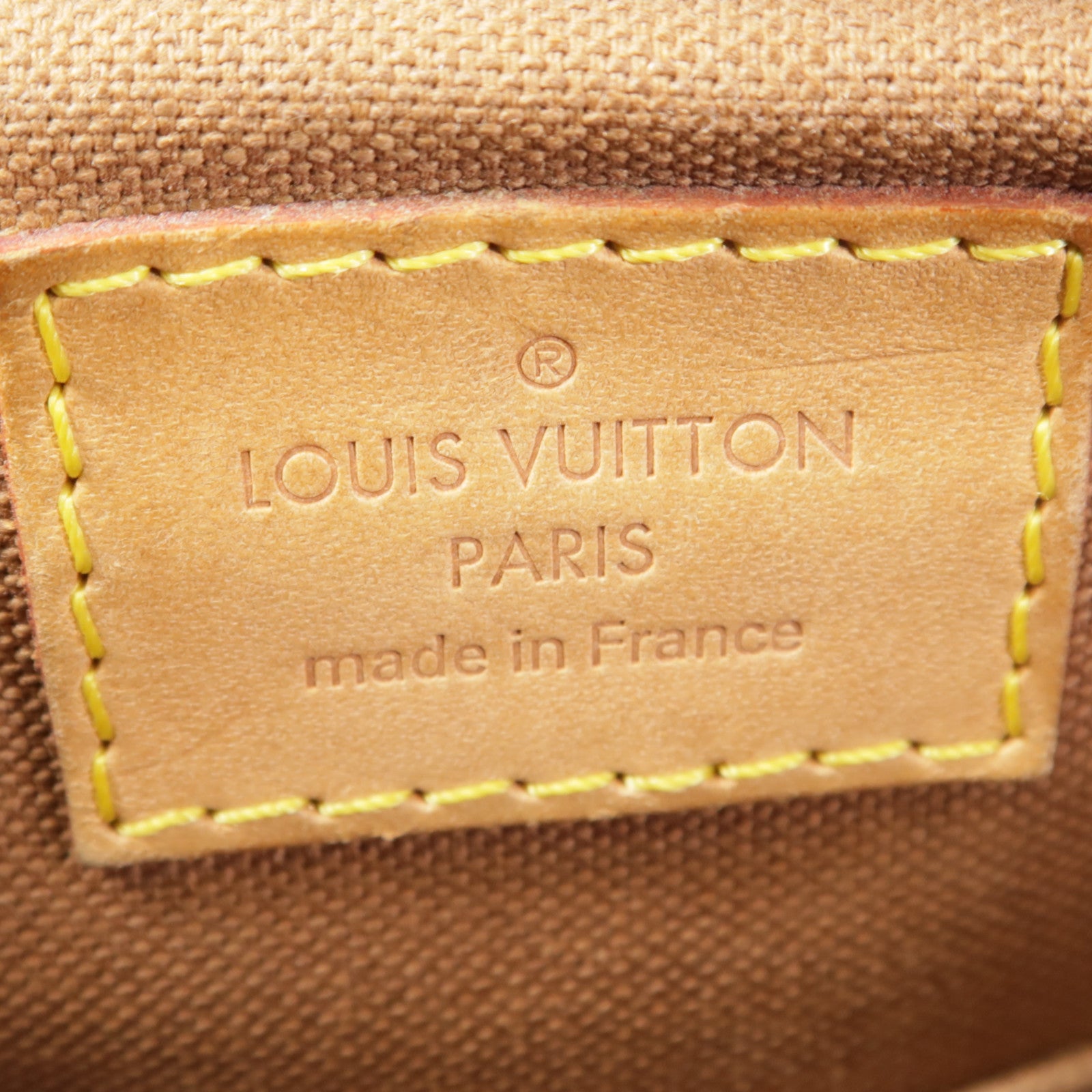 LOUIS VUITTON LV GHW Palermo PM 2 Way Shoulder Bag M40145 Monogram Brown