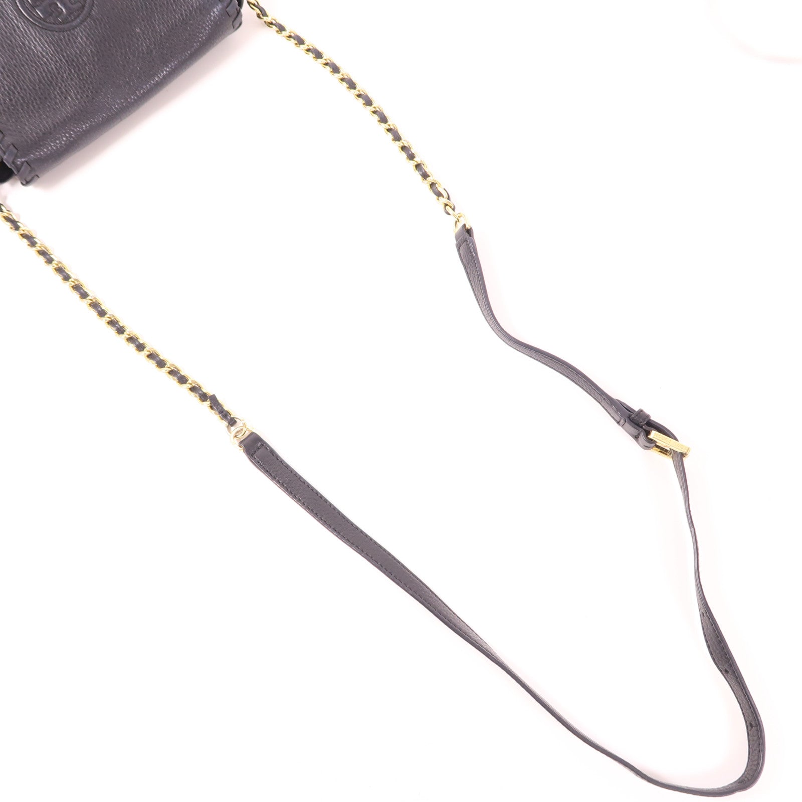 Tory Burch 牛皮皮革Shoulder Bag金扣鏈帶肩背袋