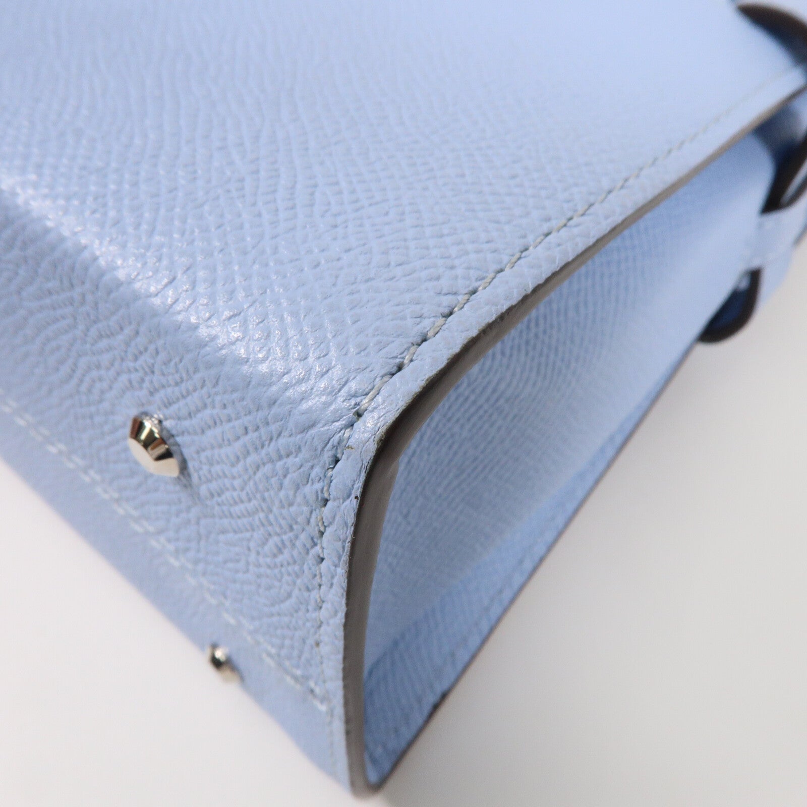 Delvaux 牛皮皮革Tempete PM手挽肩背兩用袋