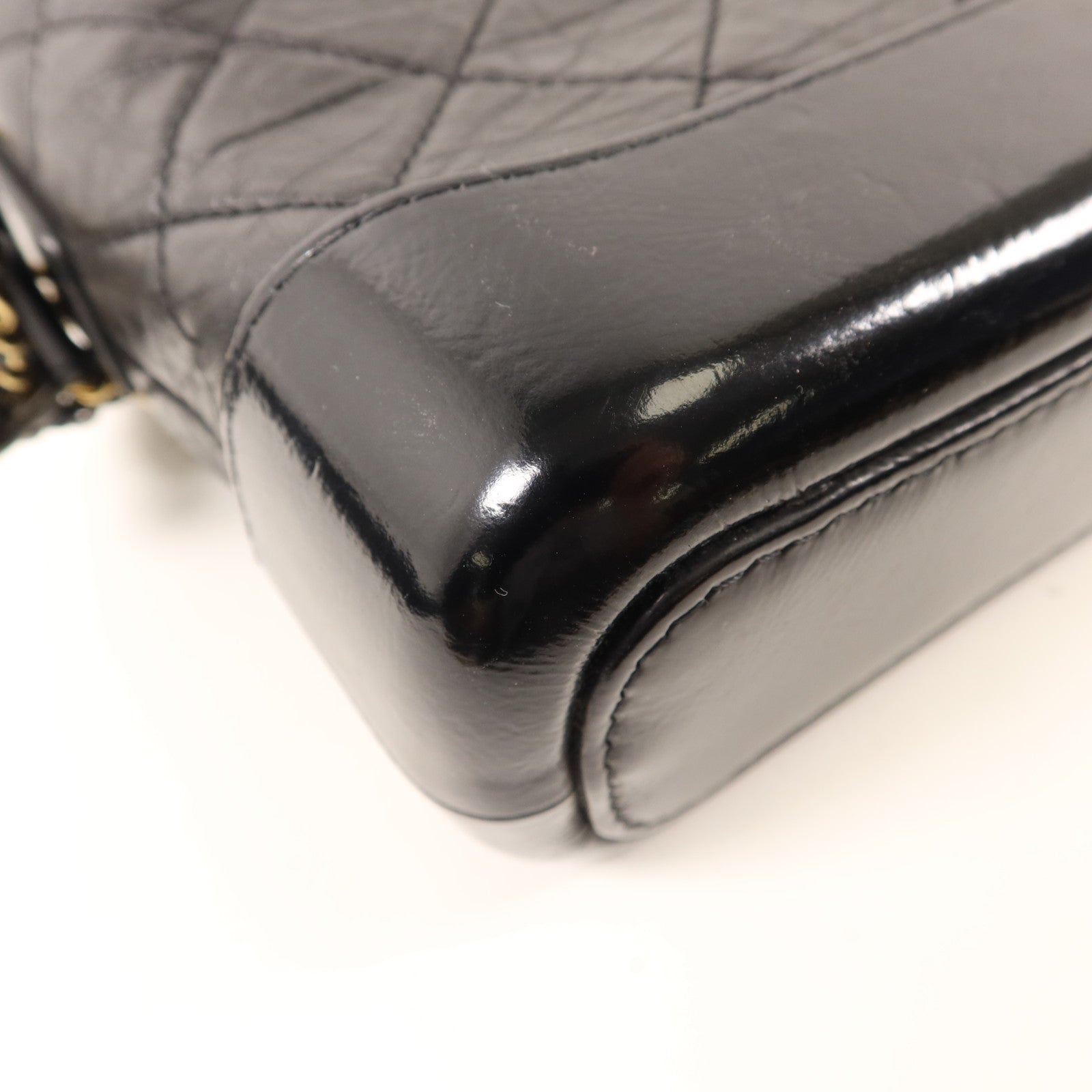 CHANEL 牛皮皮革Gabrielle Small鏈帶肩背袋