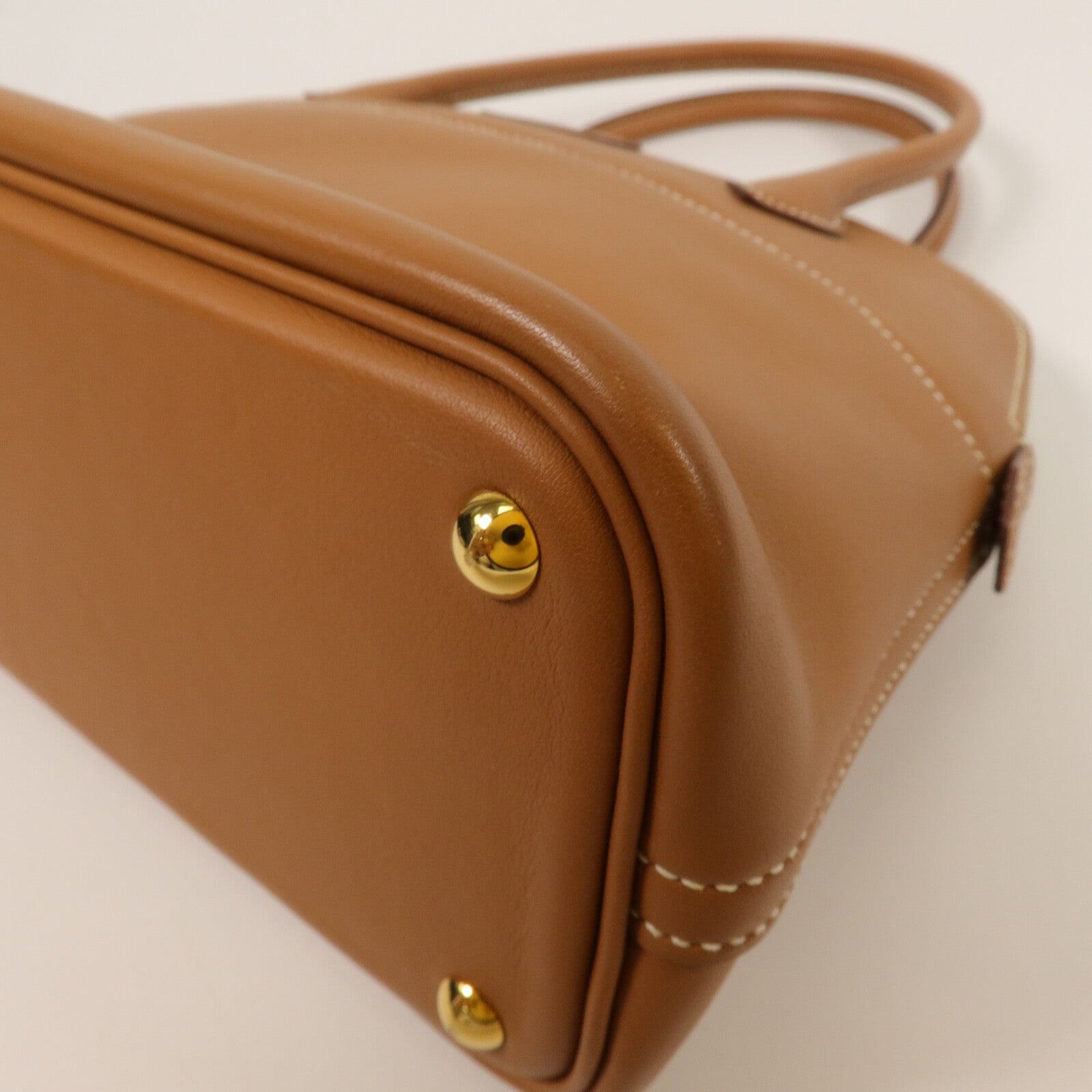 HERMES Swift皮革Bolide 27手挽肩背兩用袋Gold