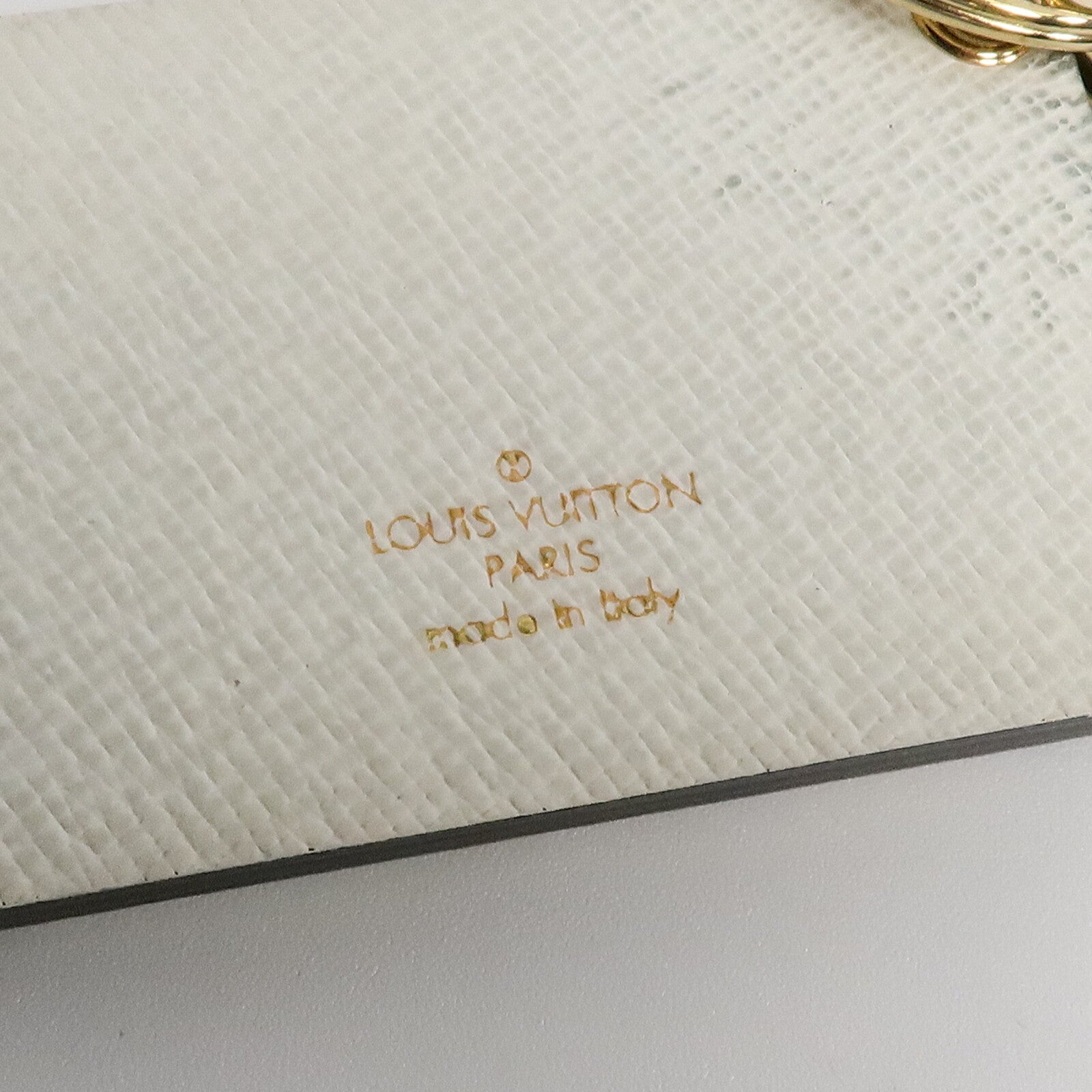 LOUIS VUITTON 牛皮皮革Trunk Petite Malle Key Charm掛飾