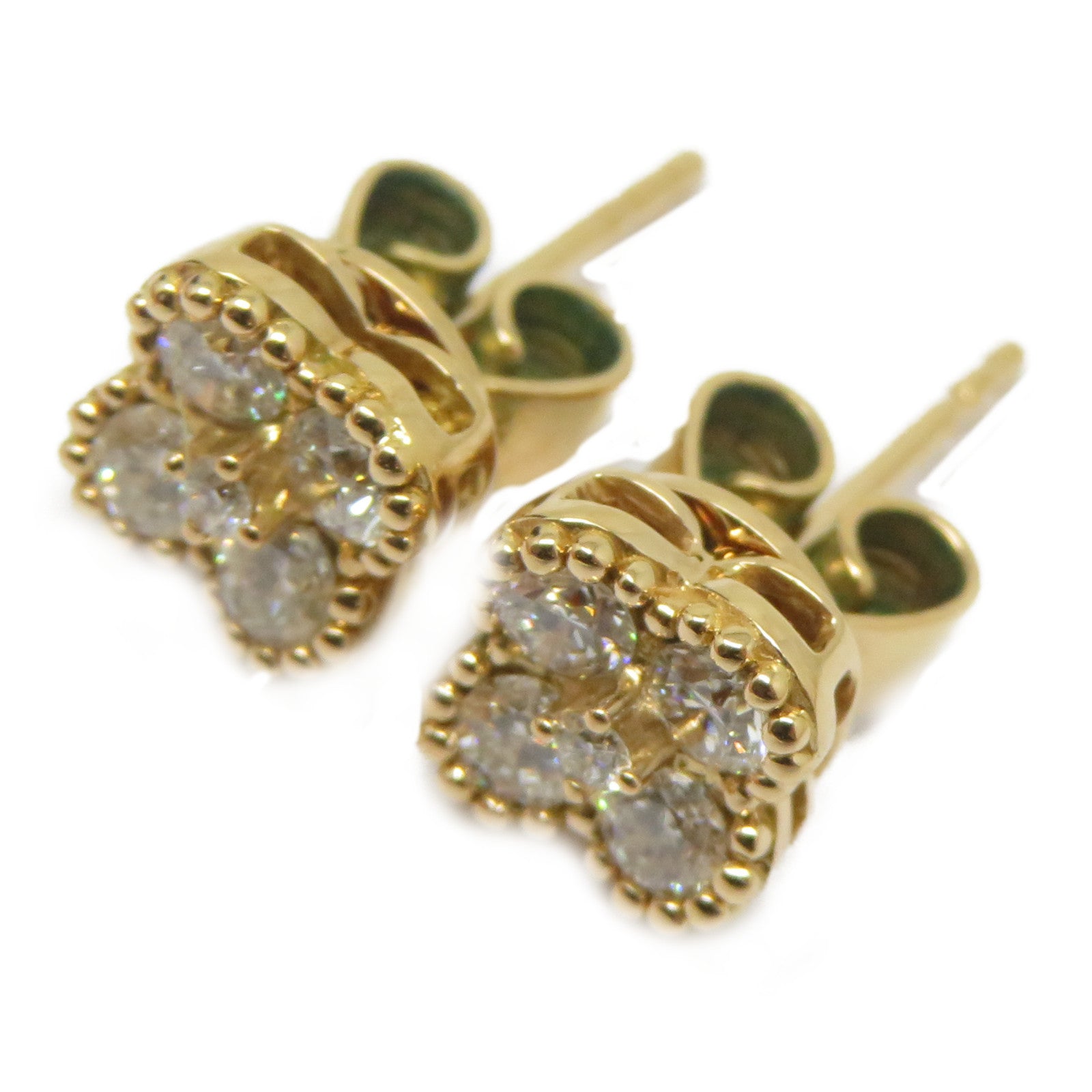 JEWELRY 18K玫瑰金Diamond Earrings鑽石耳環