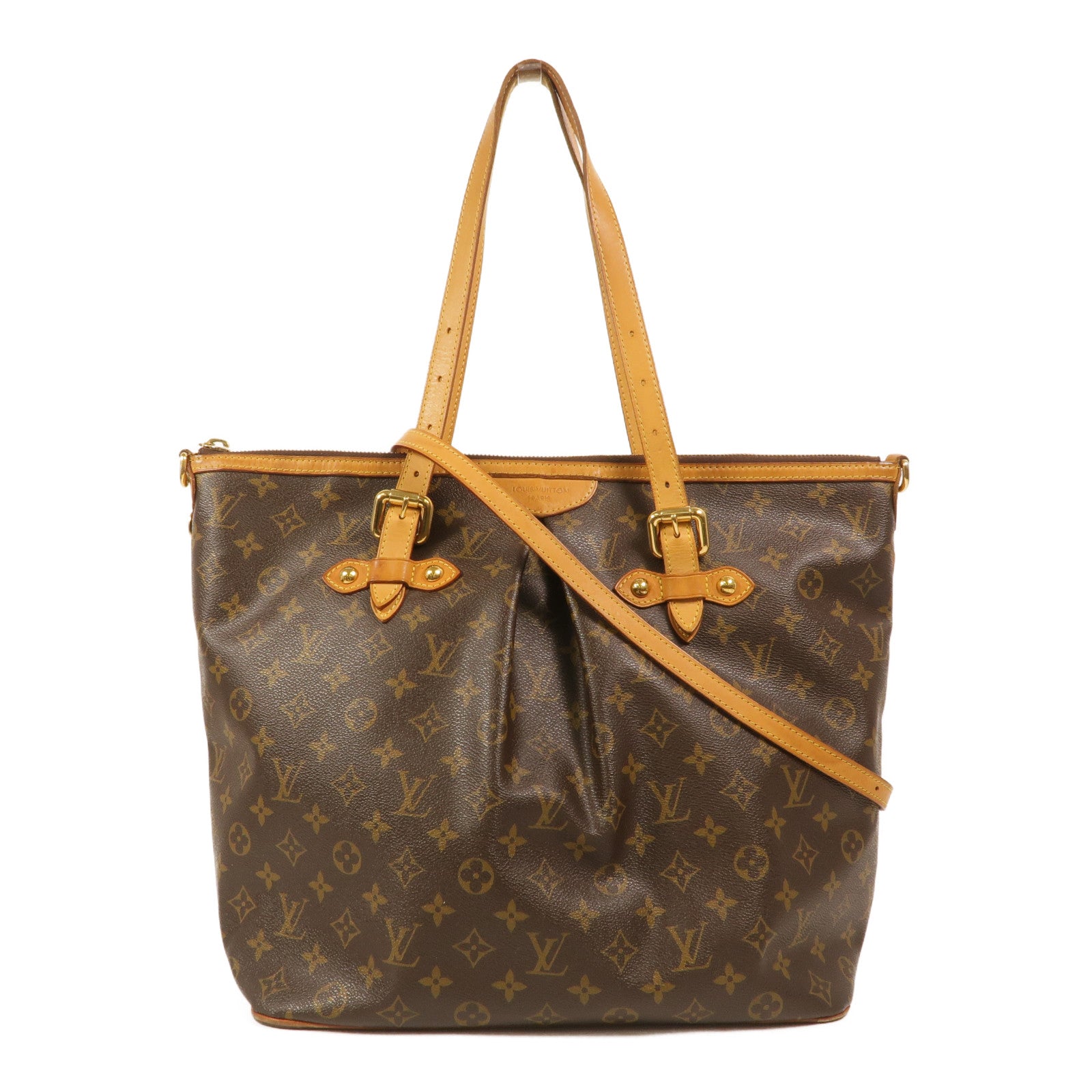 LOUIS VUITTON Monogram Palermo GM手挽肩背兩用袋