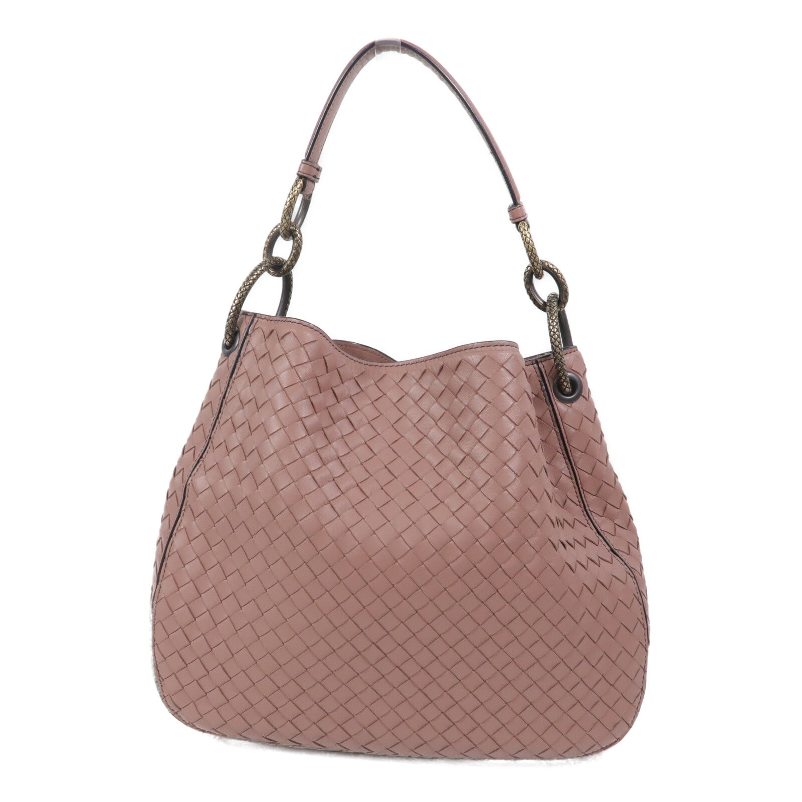 BOTTEGA VENETA 羊皮皮革Hand Bag手挽袋
