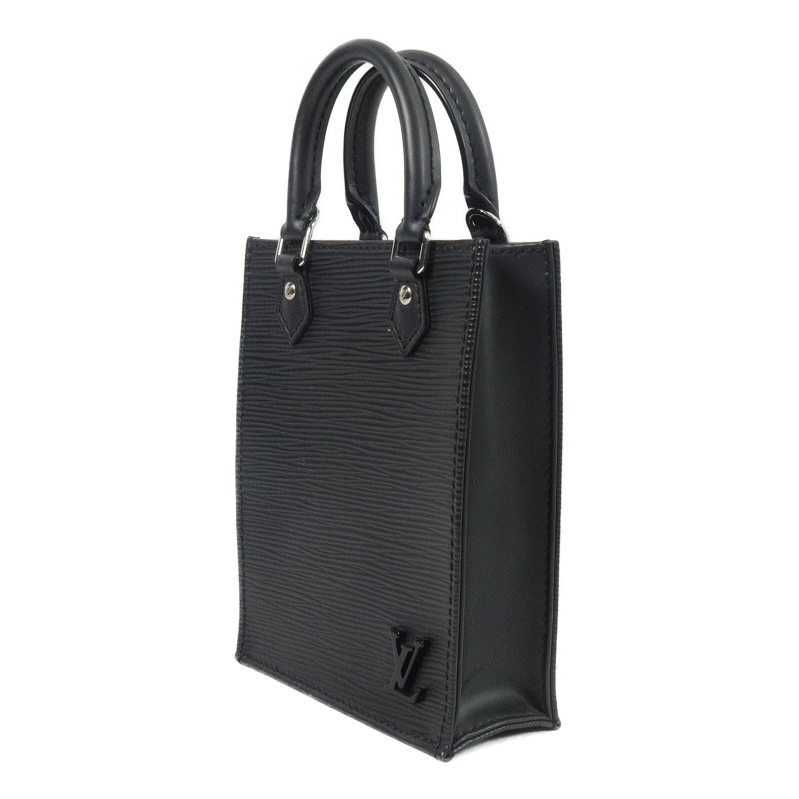 LOUIS VUITTON Epi Petit Sac Plat手挽肩背兩用袋