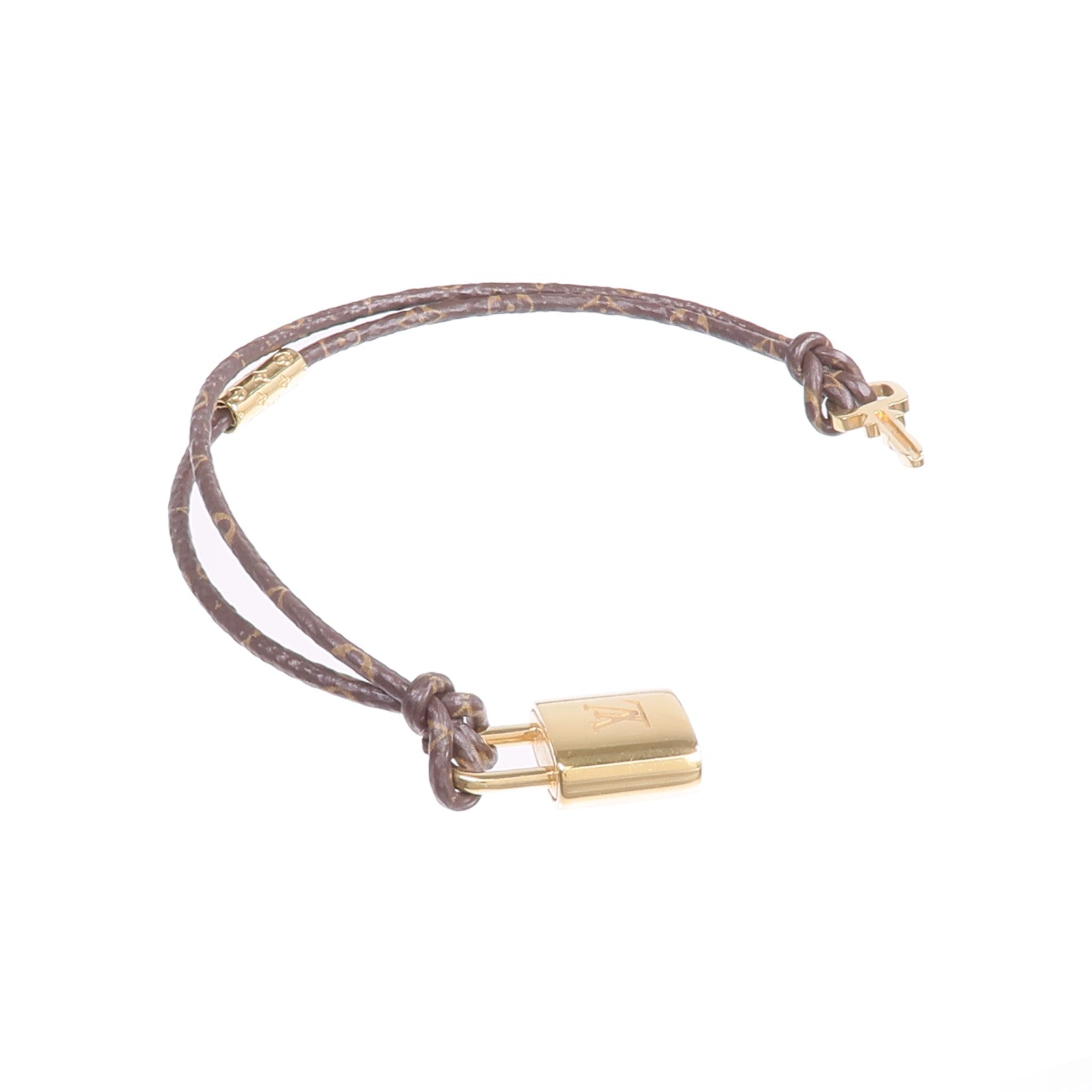 LOUIS VUITTON 金屬/Monogram Lock It Again Bracelet手鐲