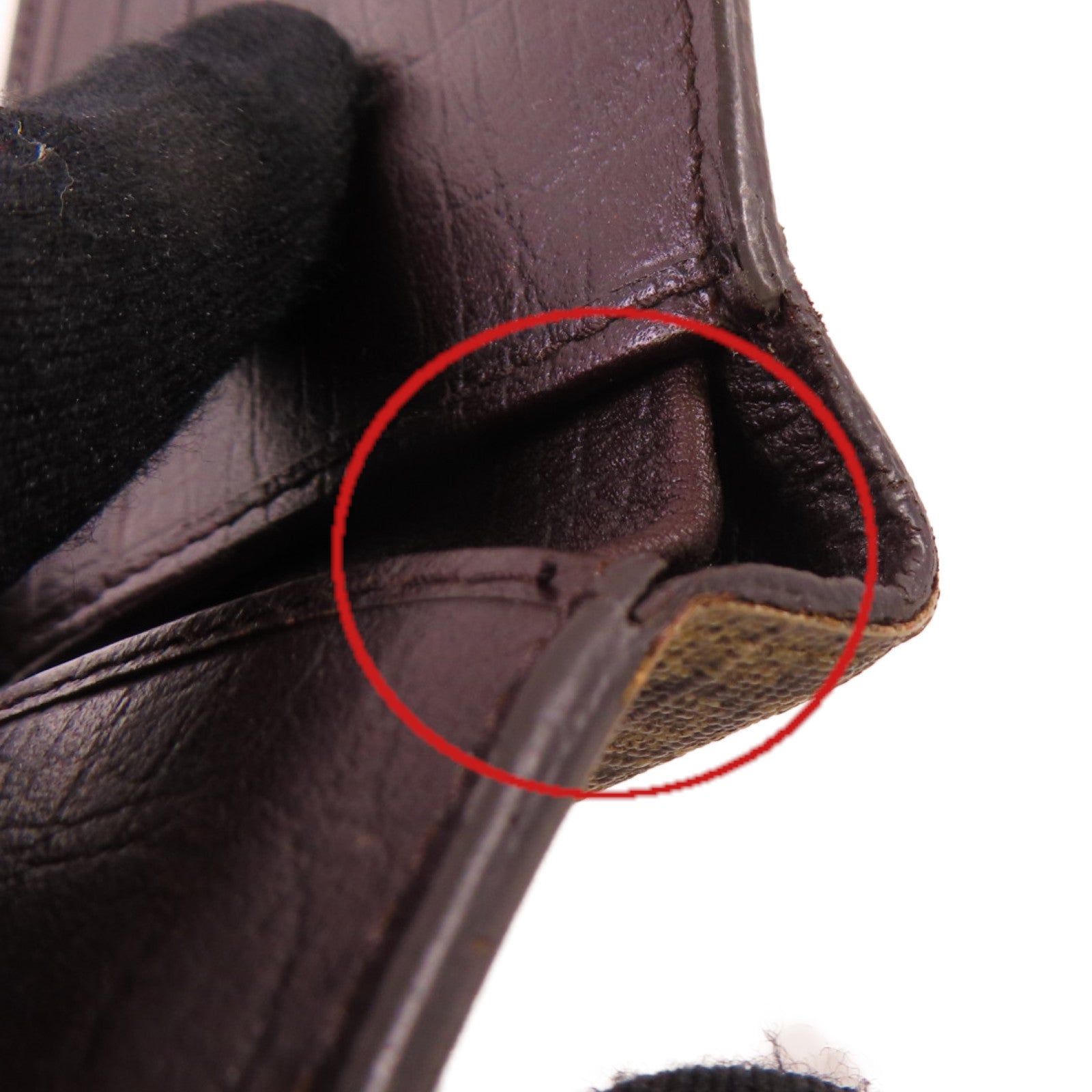 GUCCI 塗層帆布Pocketbook Short Wallet短錢包啡色