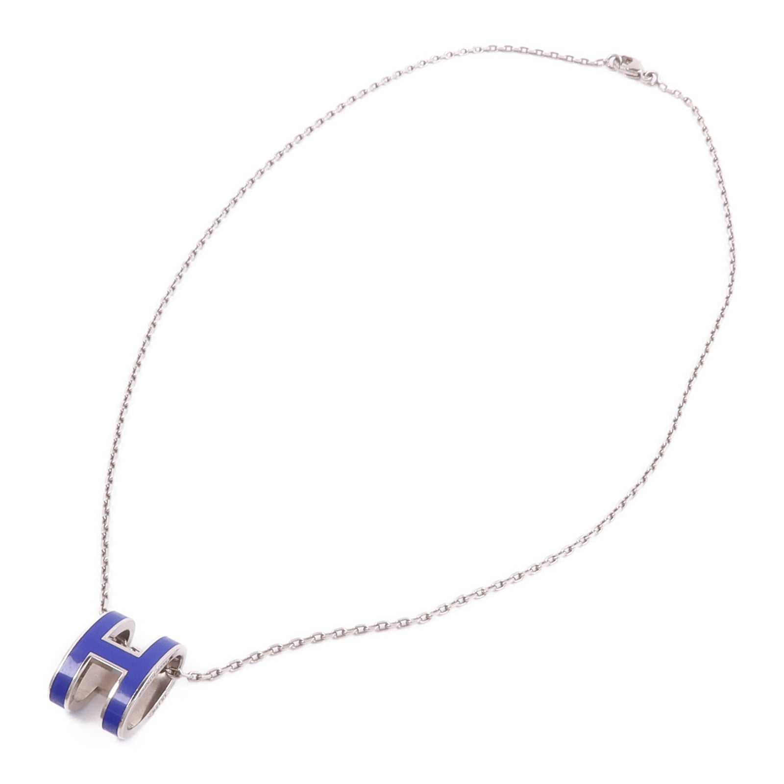 HERMES 金屬/琺瑯Pop H Necklace項鍊