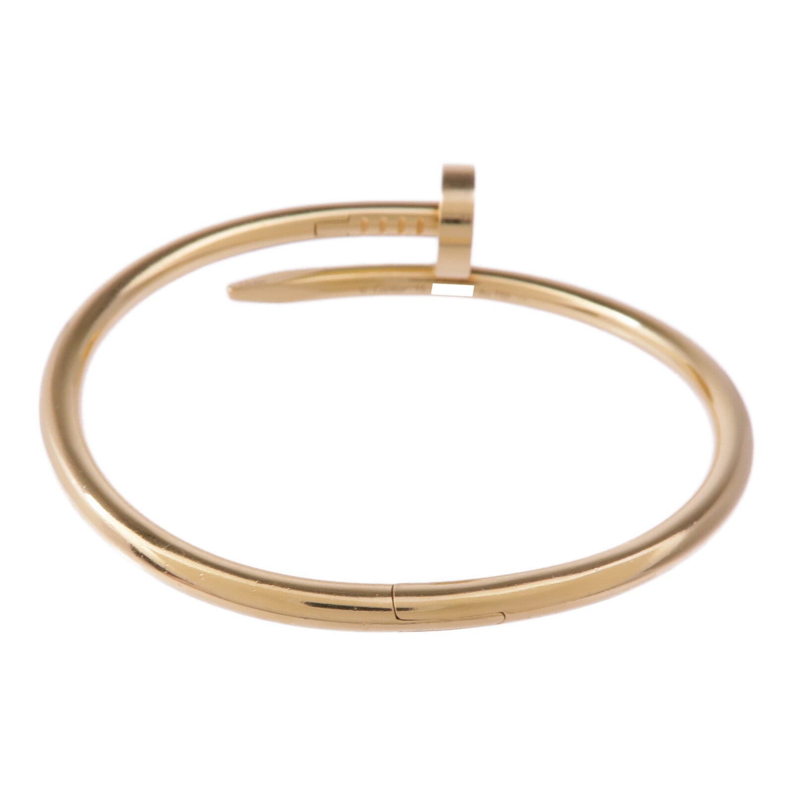 CARTIER 18K黃金Juste Un Clou Bracelet手鐲Cartier#15