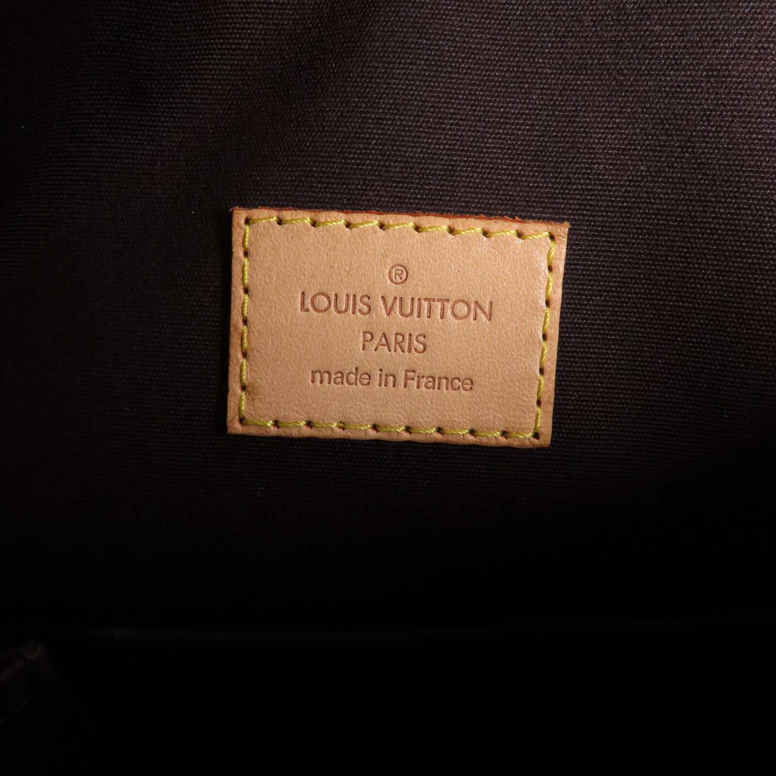 LOUIS VUITTON Monogram Vernis Brentwood金扣肩背袋