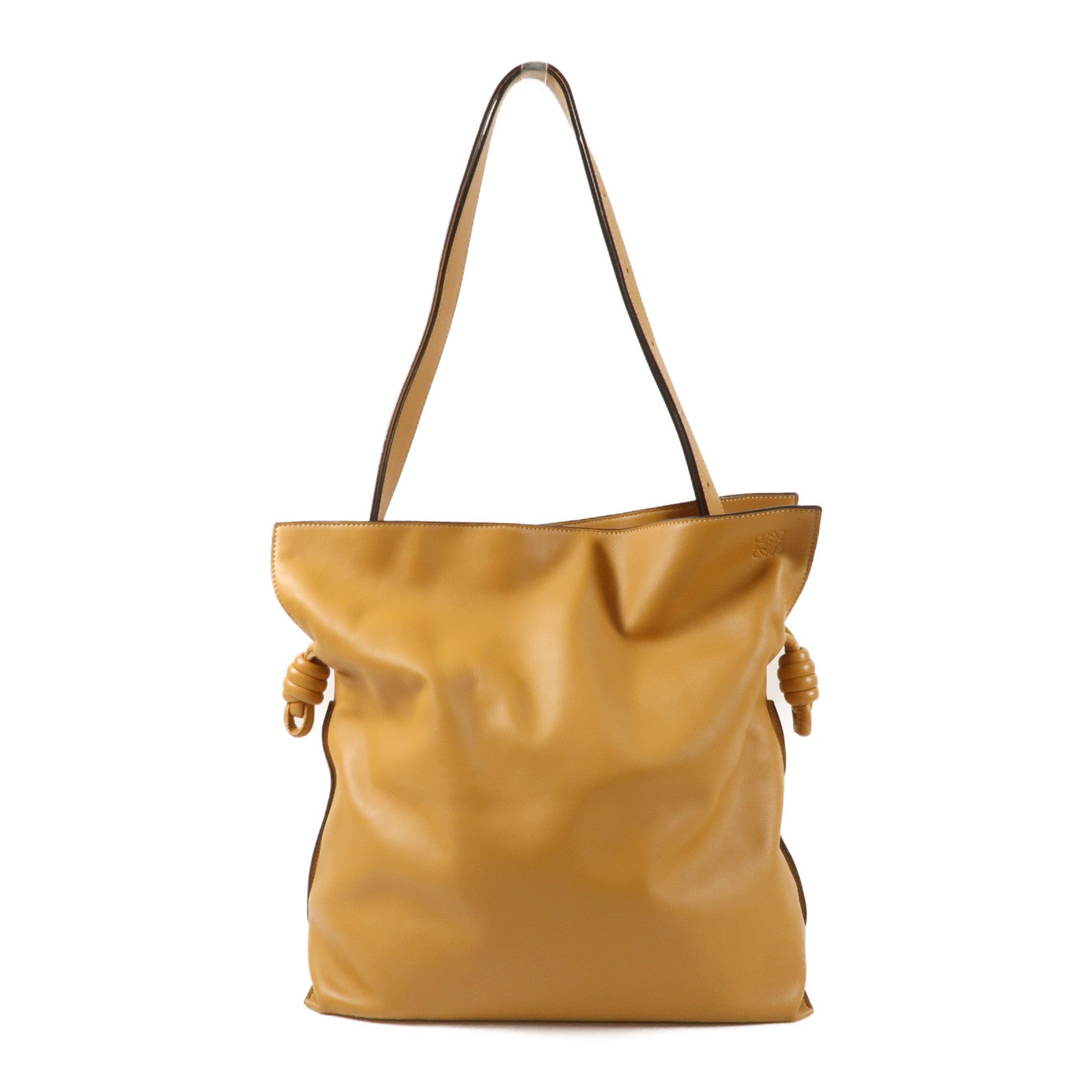 LOEWE 羊皮皮革Flamenco Medium金扣肩背袋