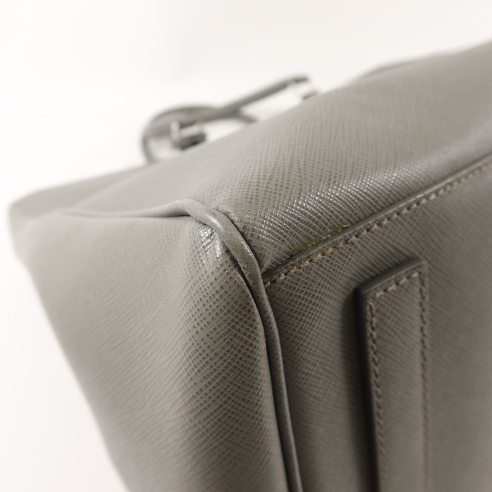 PRADA Saffiano皮革Dual-Zip Shopper Tote Bag手挽袋