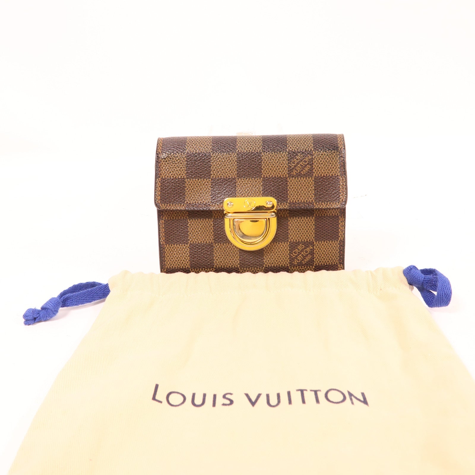LOUIS VUITTON Damier Pottefeuille Koala Wallet金扣錢包