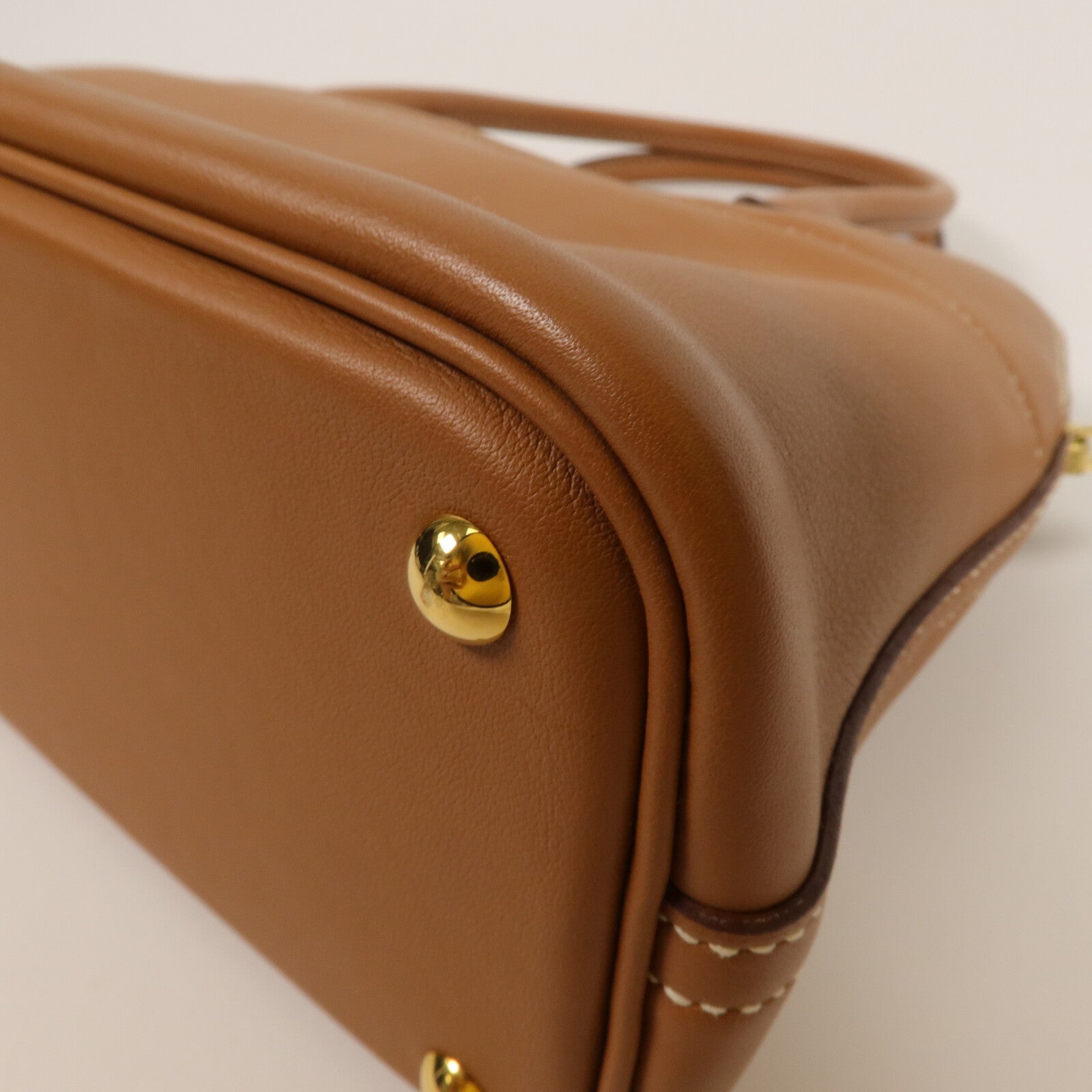 HERMES Swift皮革Bolide 27手挽肩背兩用袋Gold