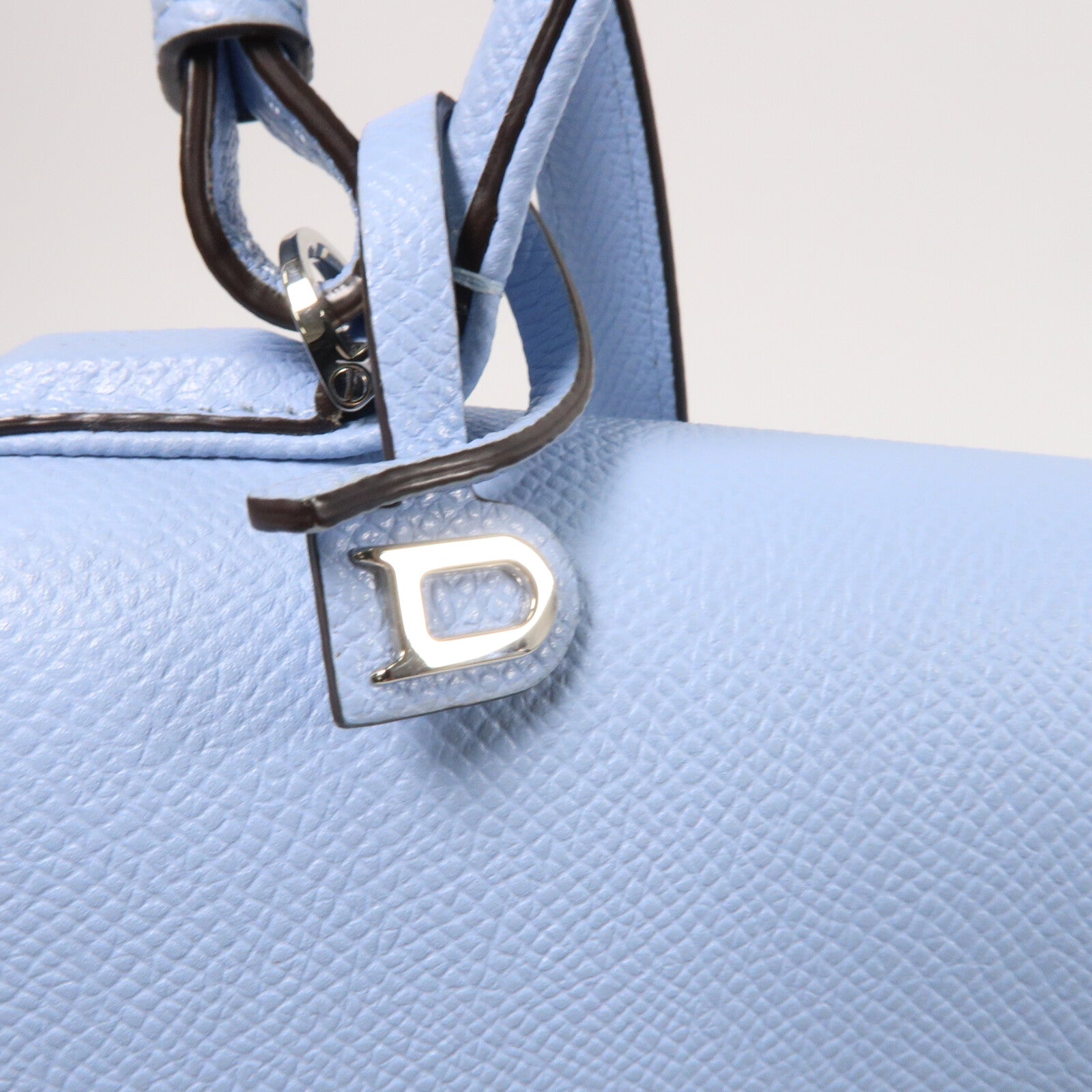 Delvaux 牛皮皮革Tempete PM手挽肩背兩用袋