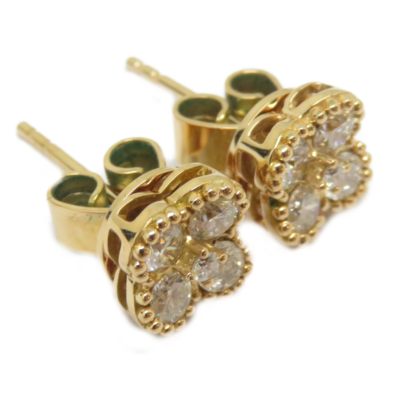 JEWELRY 18K玫瑰金Diamond Earrings鑽石耳環