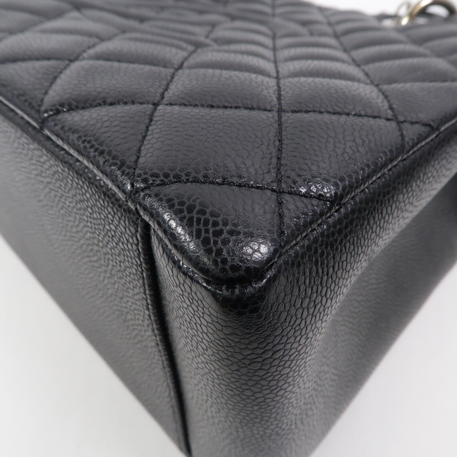 CHANEL 牛皮皮革GST鏈帶肩背袋