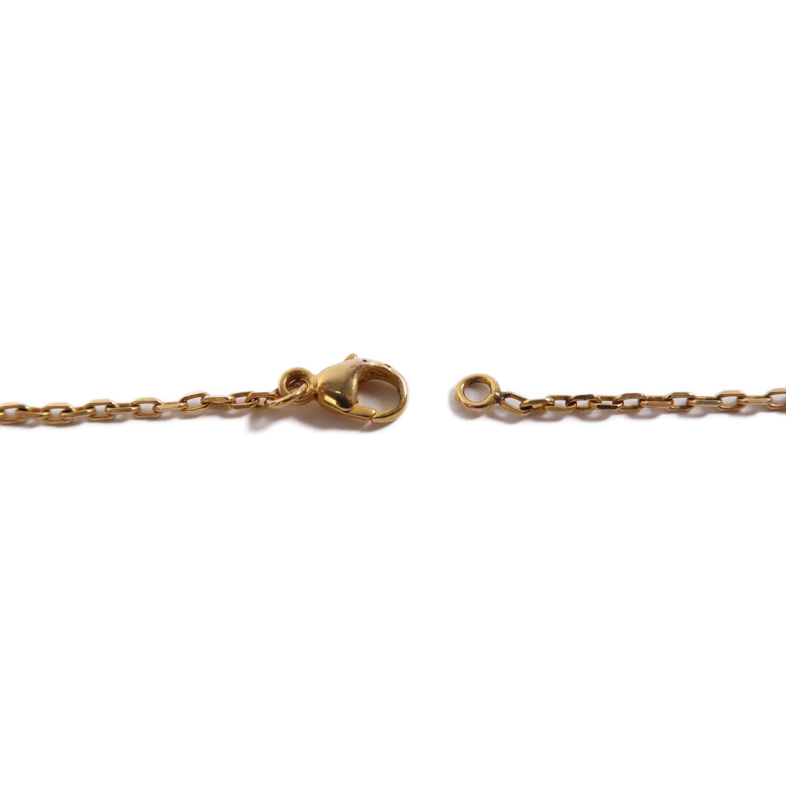 HERMES 金屬Mini Pop H Necklace金扣項鍊黑色/金色