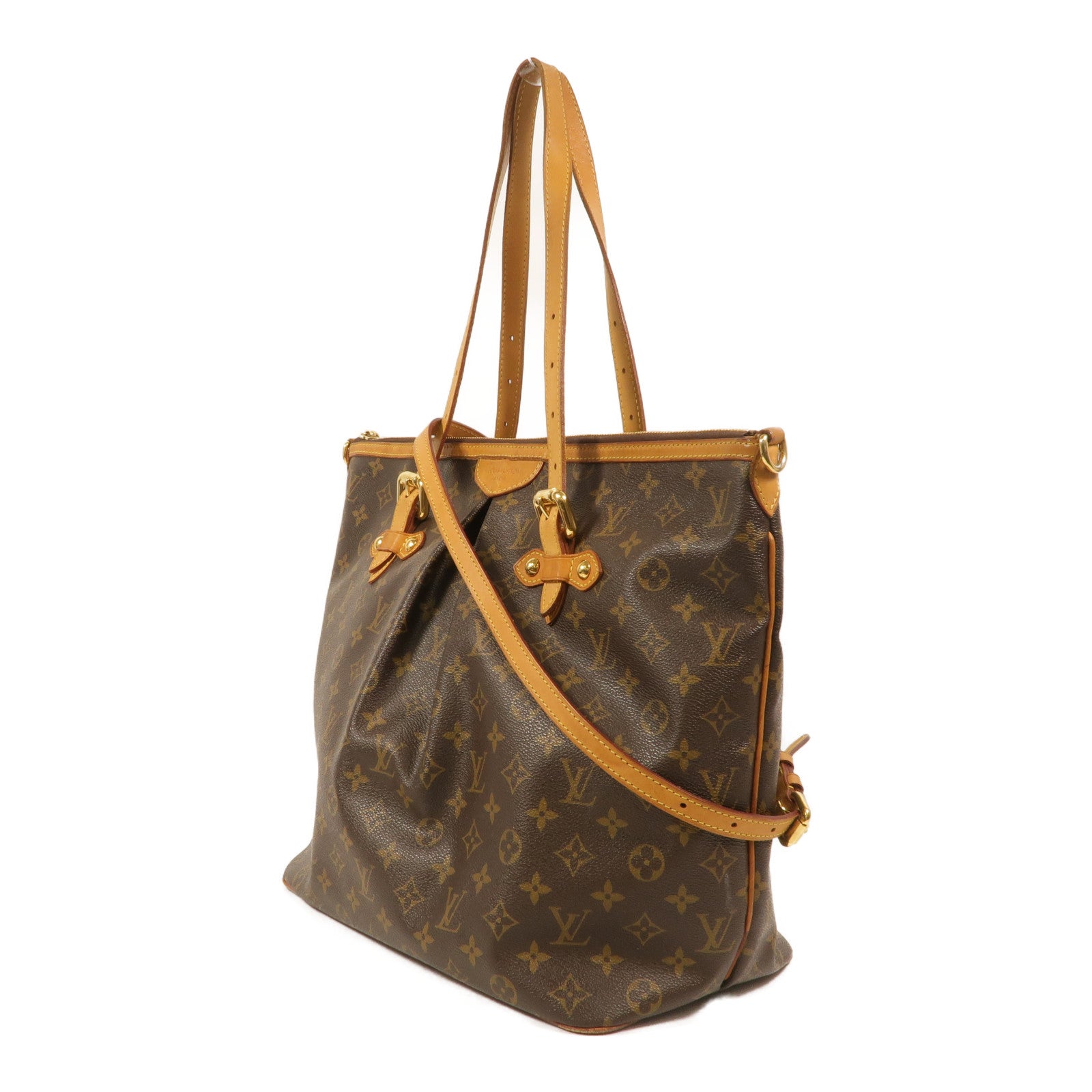 LOUIS VUITTON Monogram Palermo GM手挽肩背兩用袋