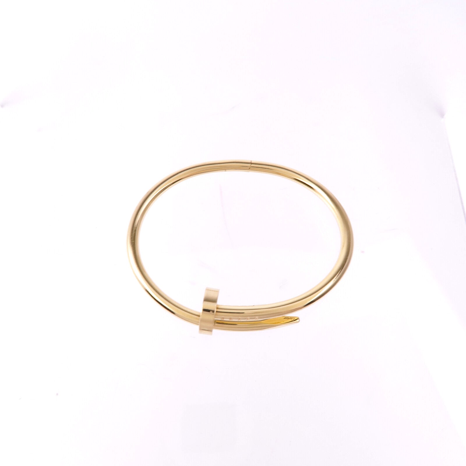 CARTIER 18K黃金Juste Un Clou Bracelet手鐲Cartier#15