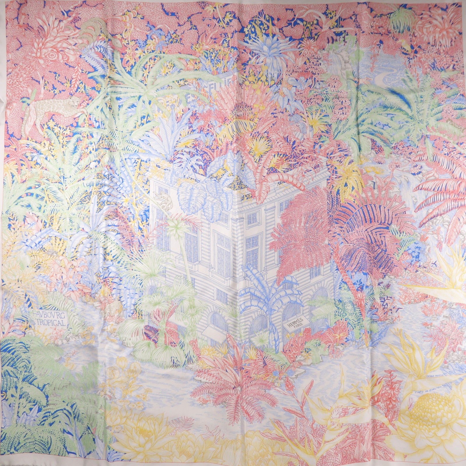 HERMES 絲質Scarf 90x90絲巾
