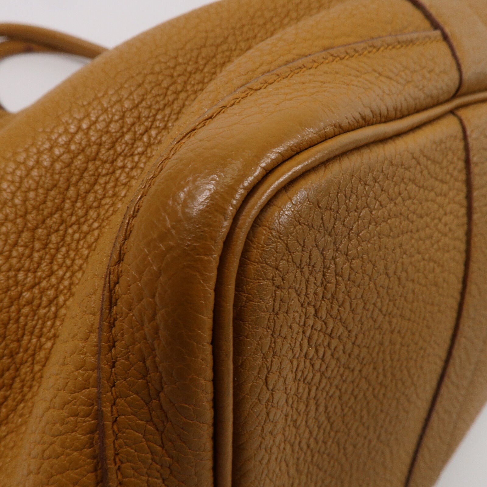 HERMES Negonda皮革Garden Party PM手挽袋Sesame