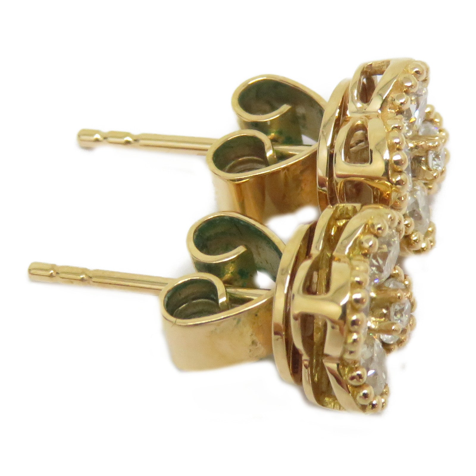 JEWELRY 18K玫瑰金Diamond Earrings鑽石耳環
