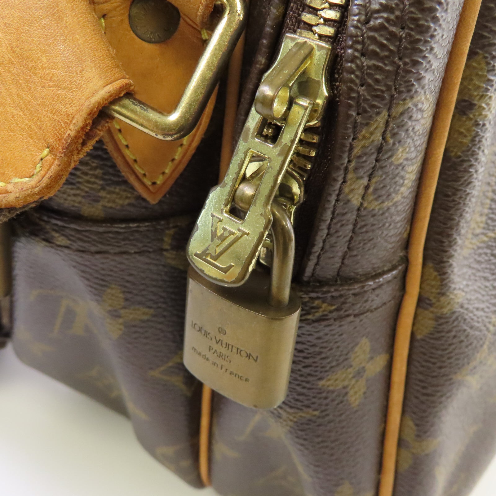 LOUIS VUITTON 【激減優惠】Monogram Reporter GM Shoulder Bag肩背袋啡色