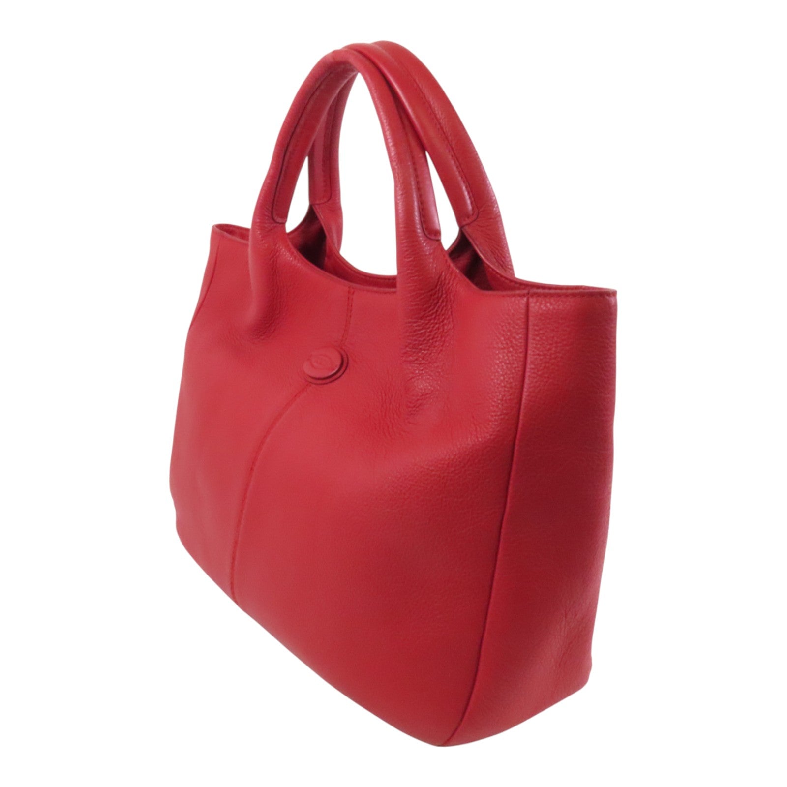 TOD'S 牛皮皮革Shoulder Bag銀扣肩背袋