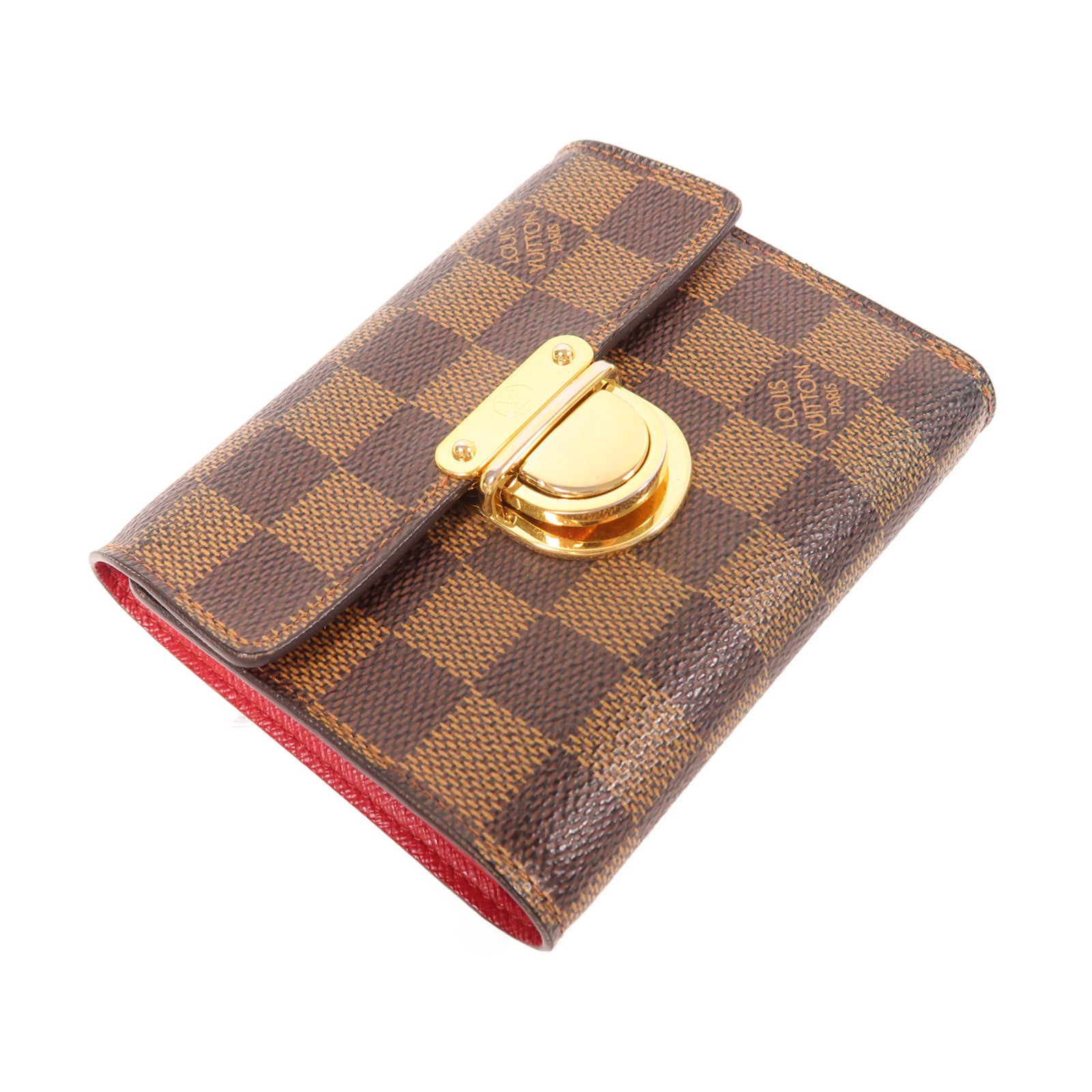 LOUIS VUITTON Damier Pottefeuille Koala Wallet金扣錢包