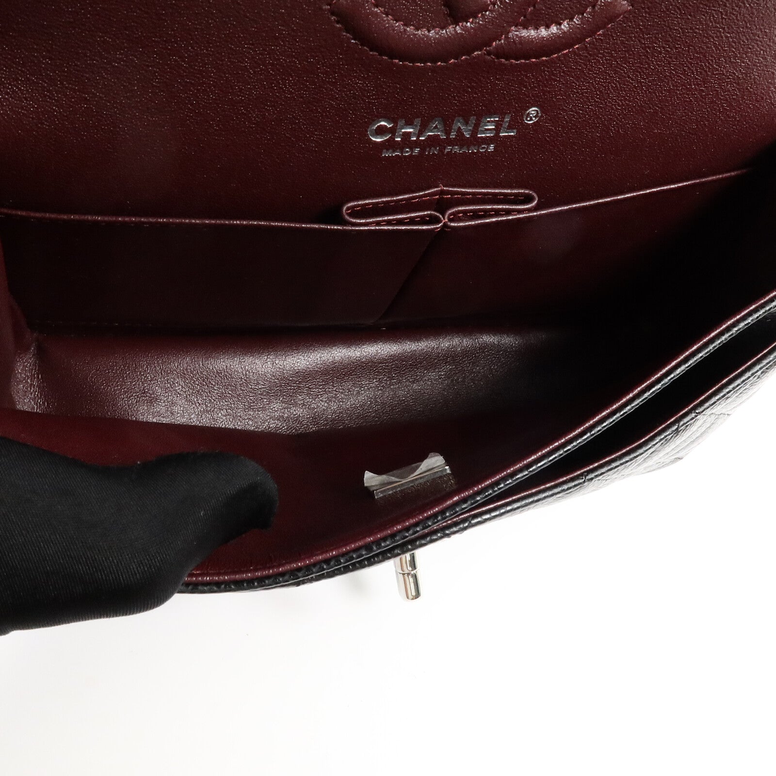 CHANEL 牛皮皮革Classic 23肩背袋