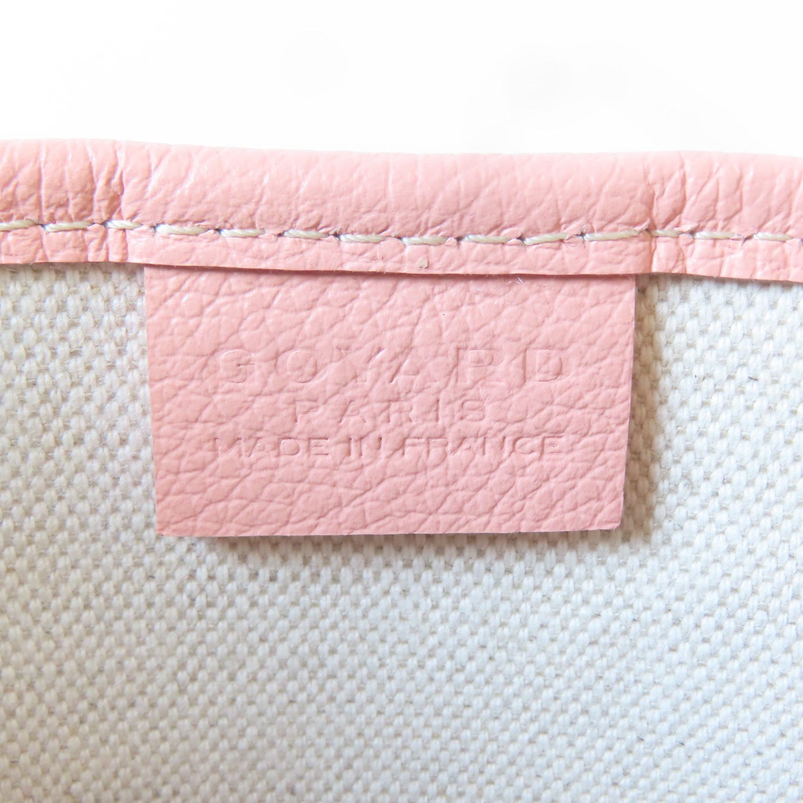 GOYARD 塗層帆布2 Way Shoulder Bag手挽肩背兩用袋粉紅色