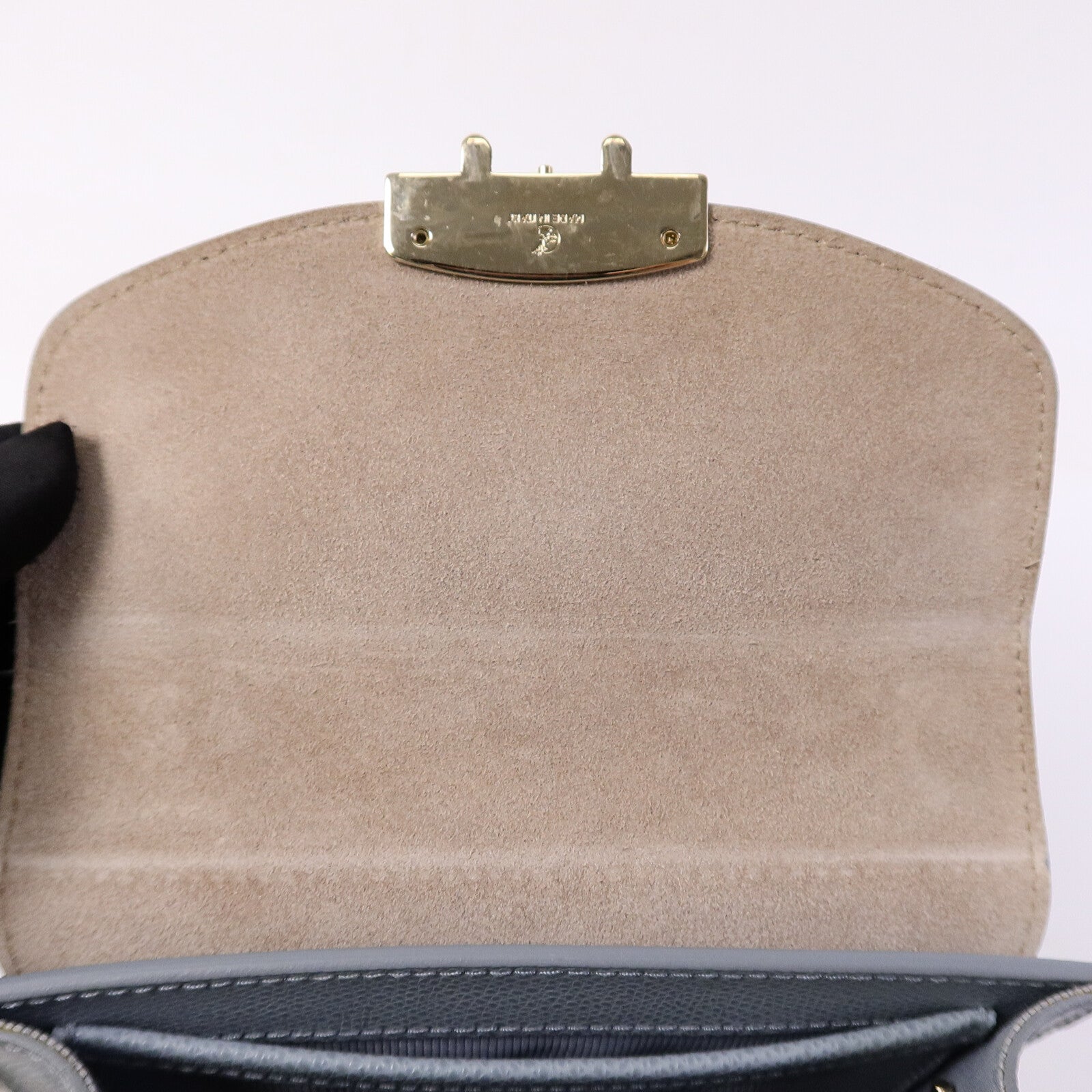 Furla 牛皮皮革Chain Shoulder鏈帶肩背袋