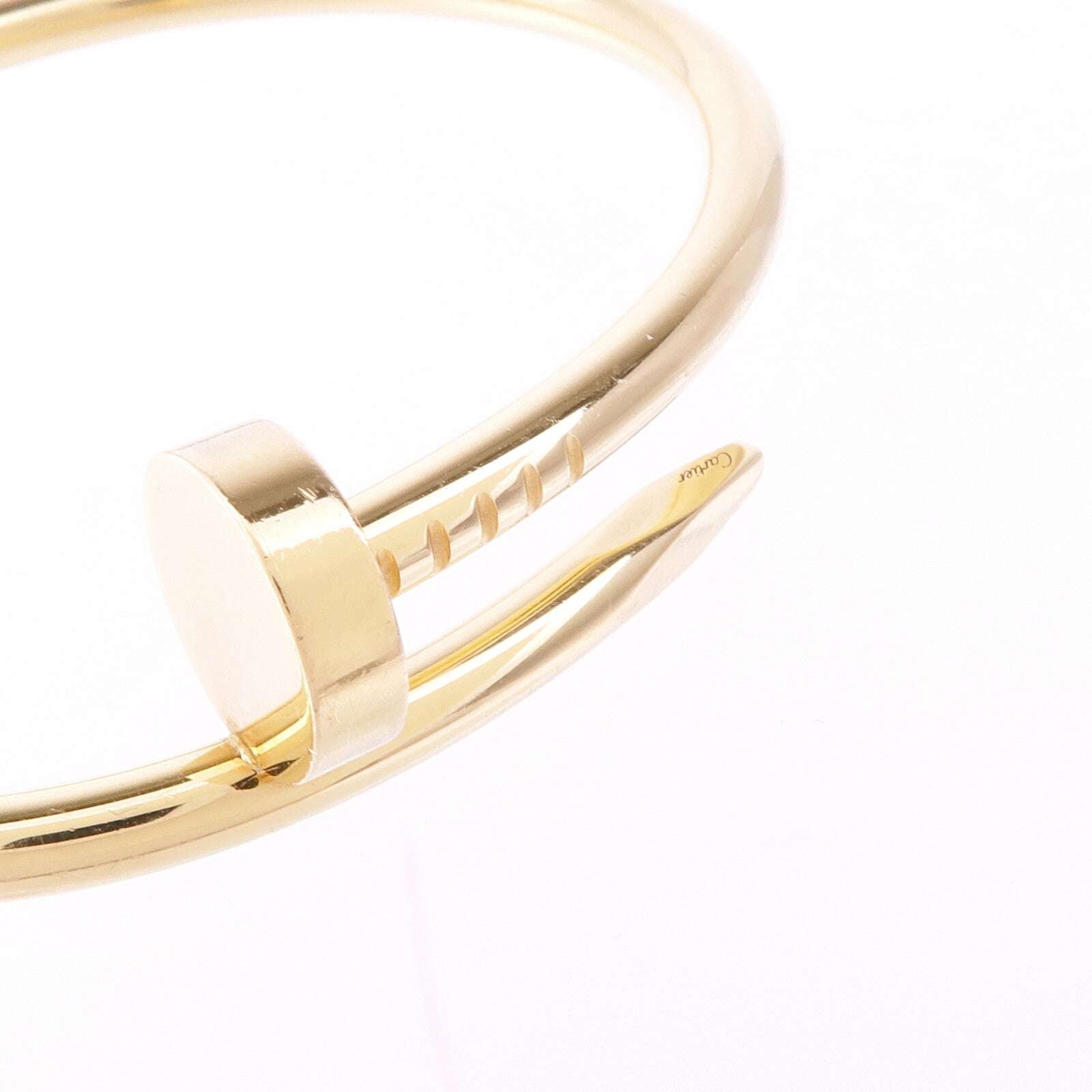 CARTIER 18K黃金Juste Un Clou Bracelet手鐲Cartier#15