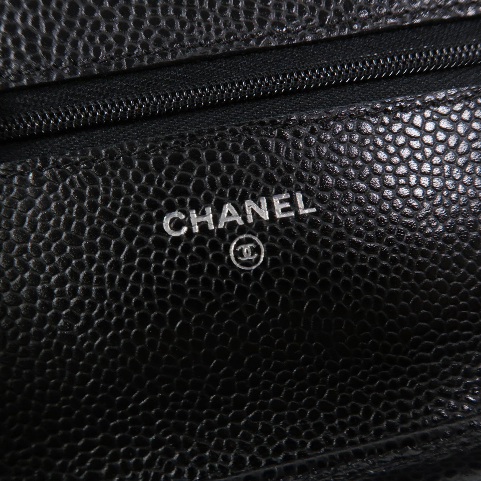 CHANEL 牛皮皮革Wallet On Chain鏈帶肩背袋