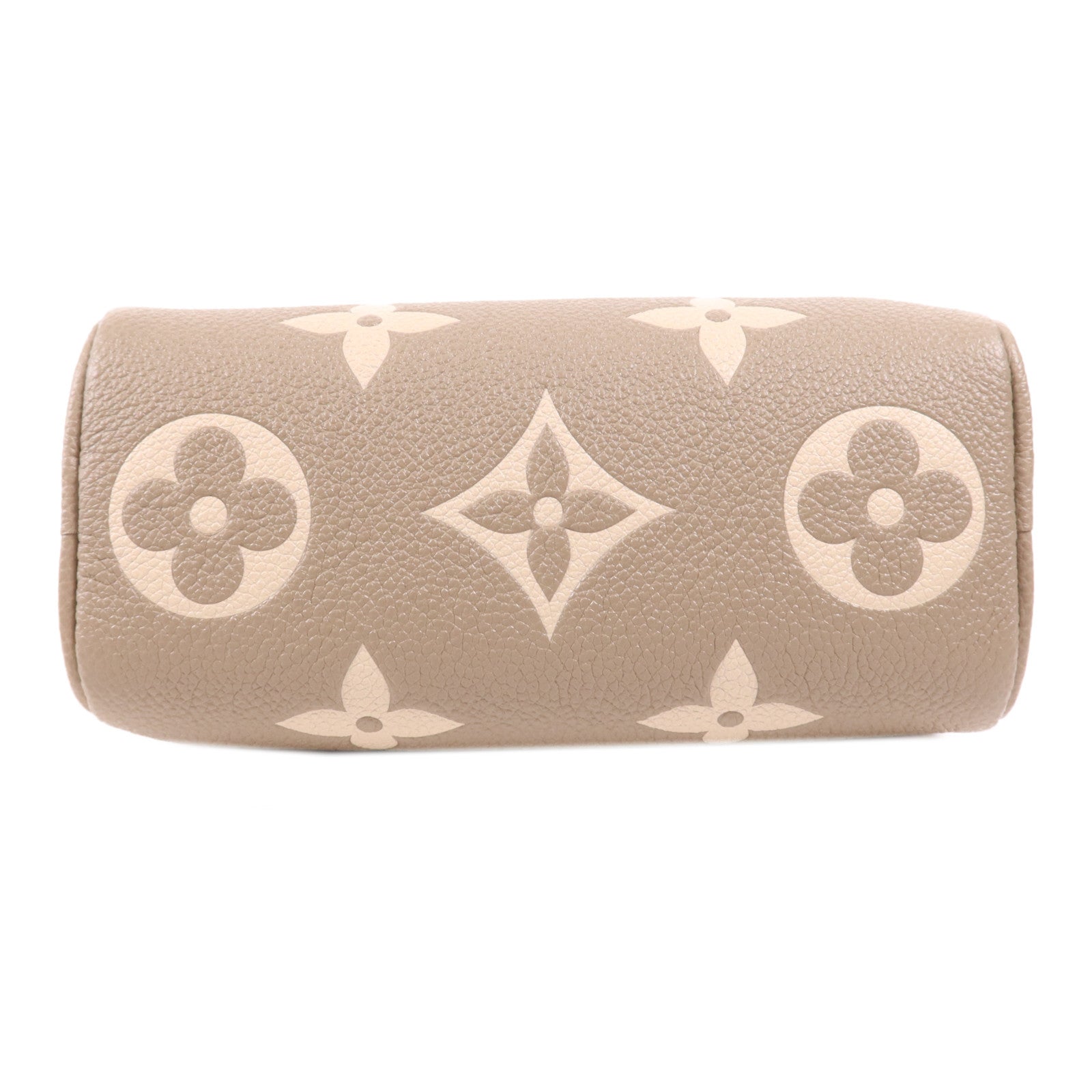 LOUIS VUITTON Monogram Empreinte Nano Speedy金扣手挽肩背兩用袋