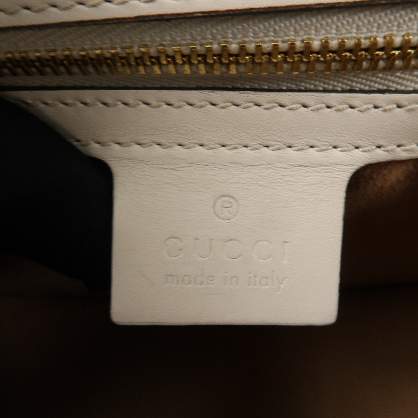 GUCCI 牛皮皮革Sylvie Small肩背袋
