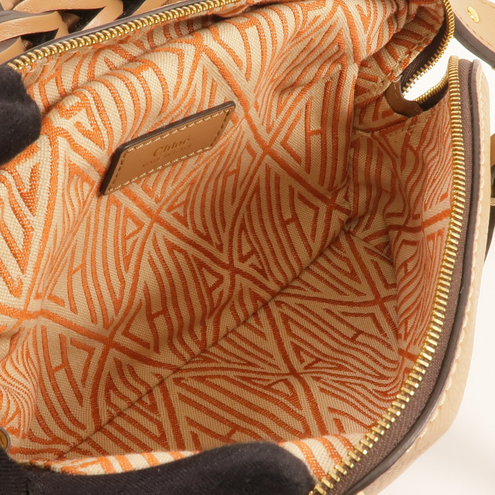 Chloe 牛皮皮革Small Daria Bag金扣手挽肩背兩用袋